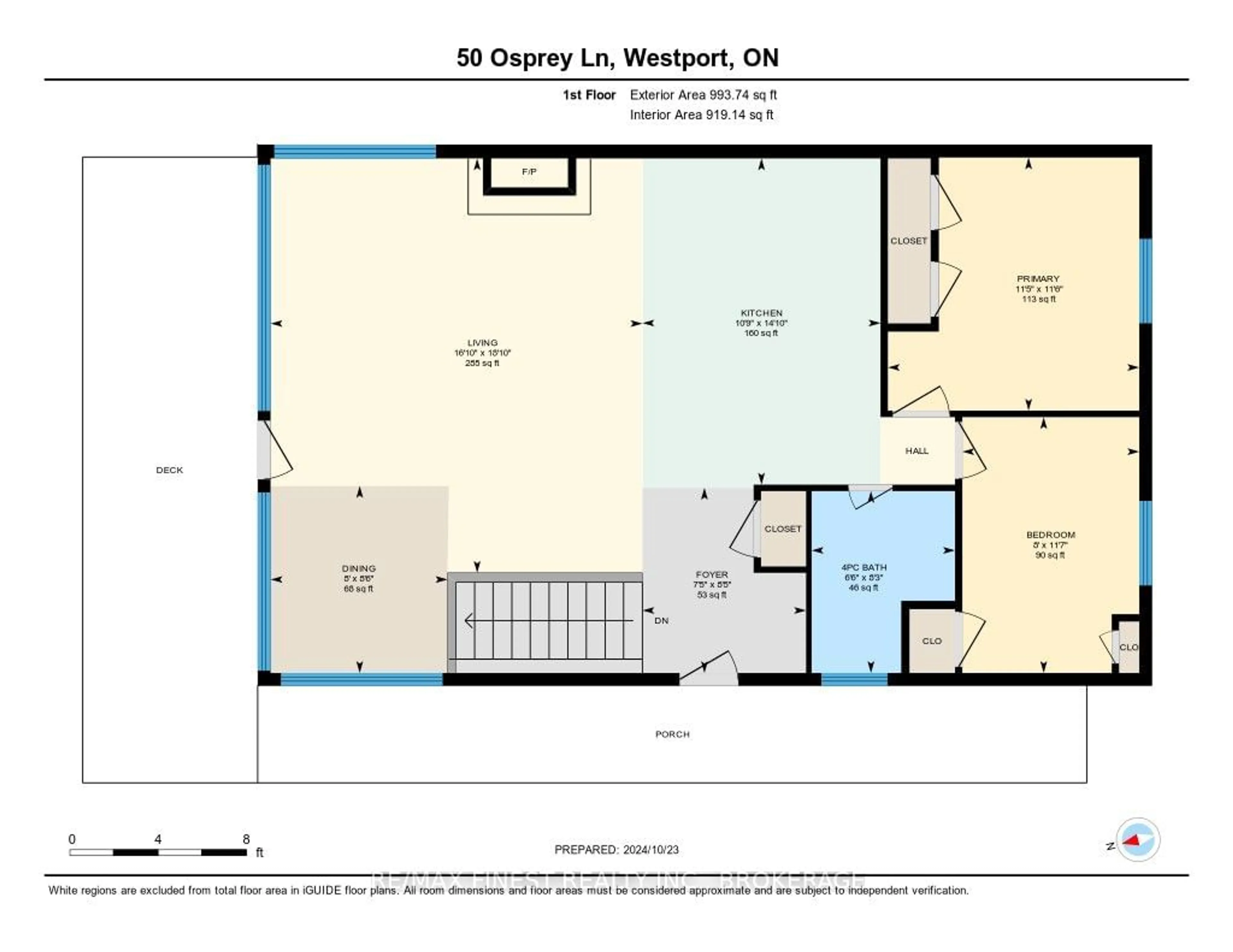 Floor plan for 50 OSPREY Lane, Rideau Lakes Ontario K0G 1X0