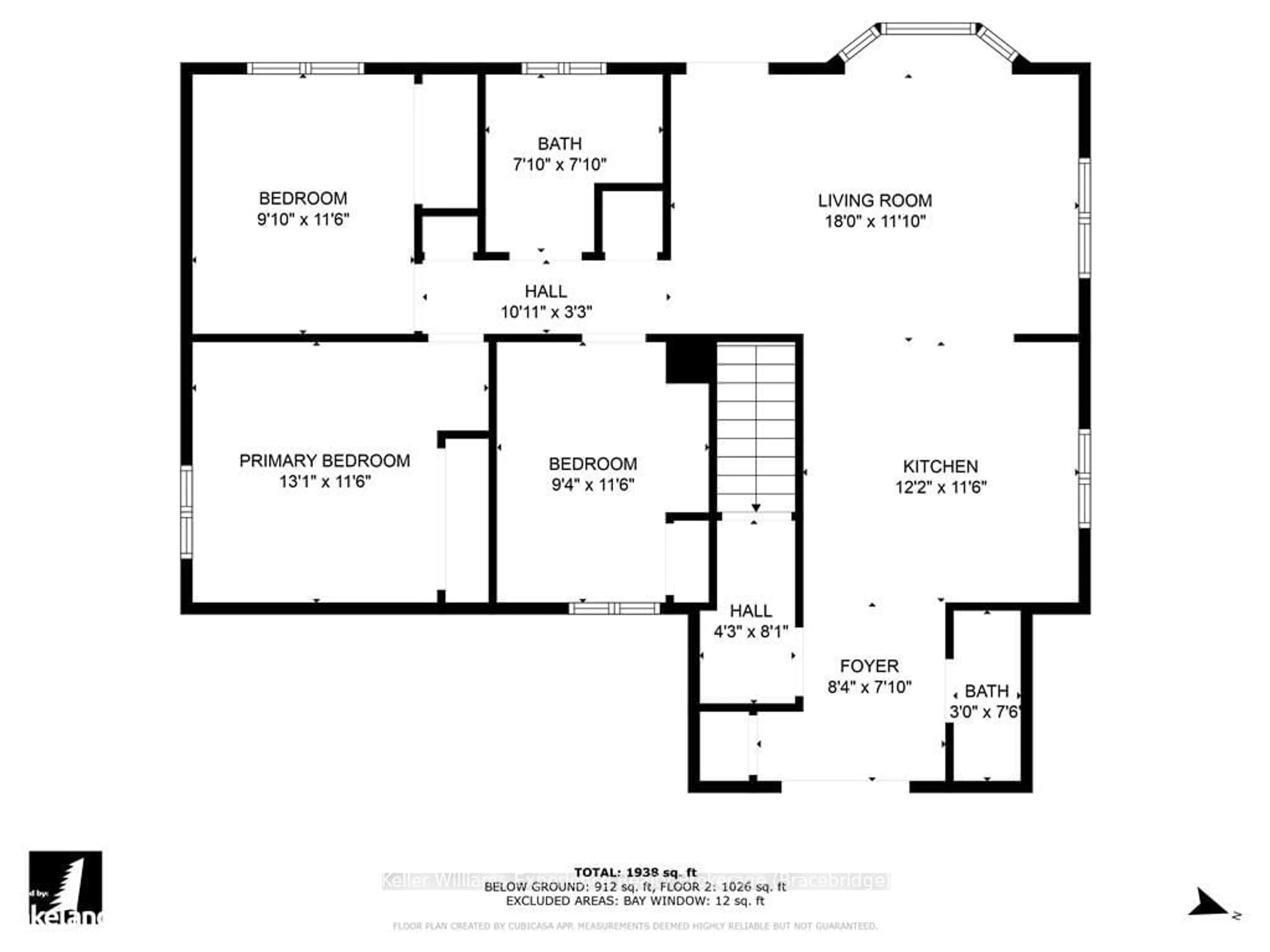 Floor plan for 1155 MANITOBA St, Bracebridge Ontario P1L 1W9