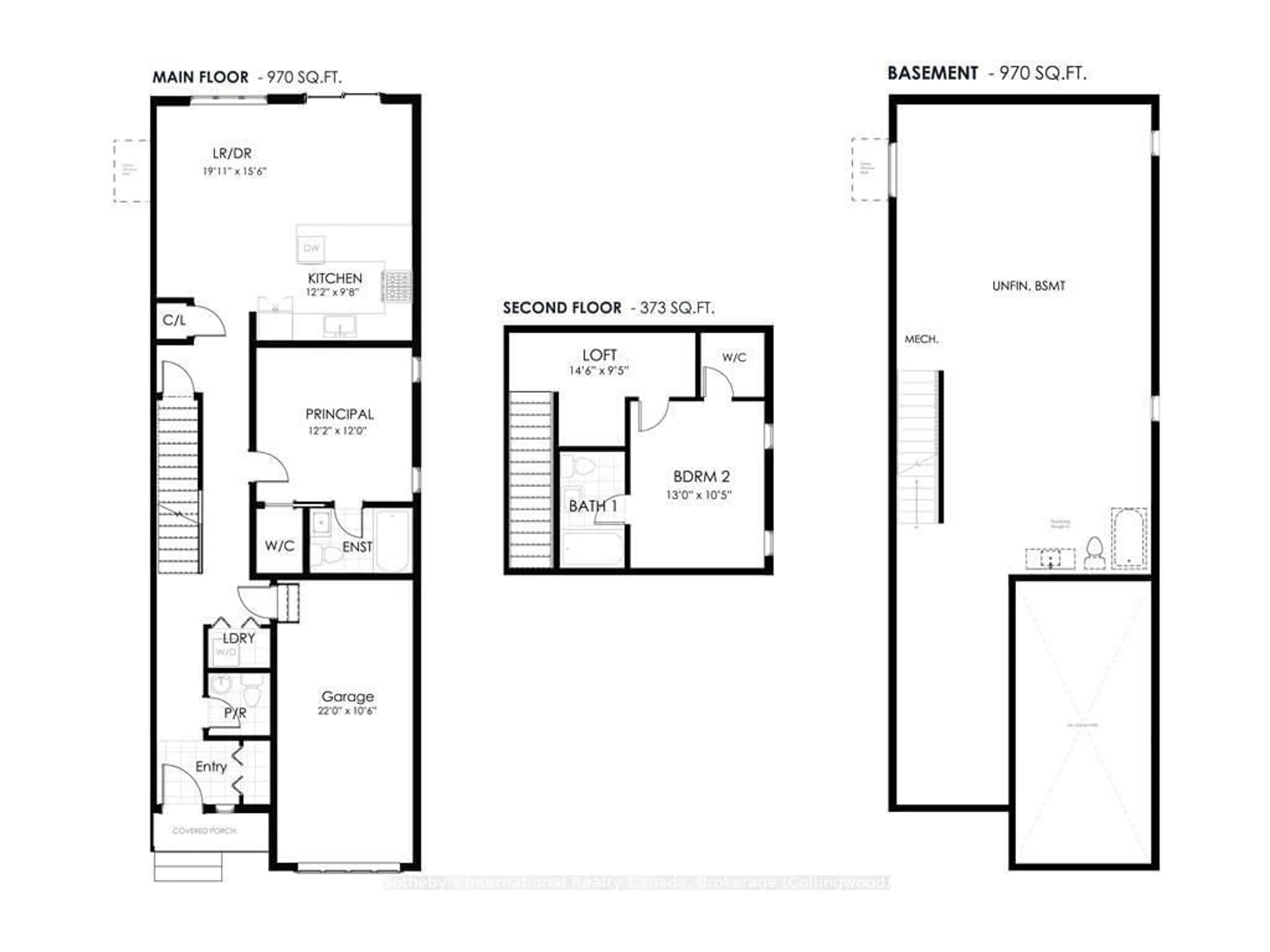 Floor plan for 193 EQUALITY Dr, Meaford Ontario N0H 1V0