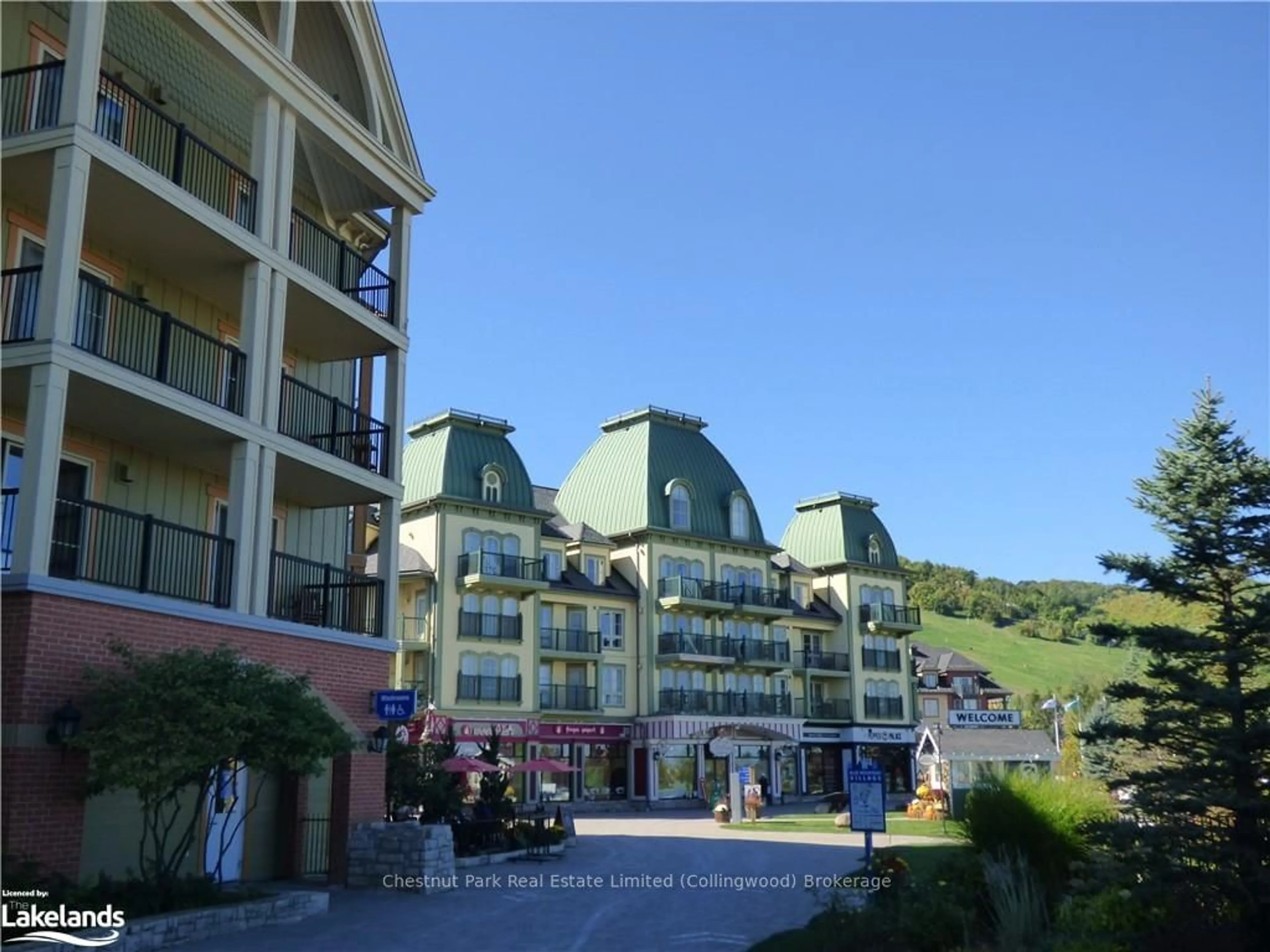 A pic from exterior of the house or condo, the front or back of building for 190 JOZO WEIDER Blvd #233, Blue Mountains Ontario L9Y 0V2