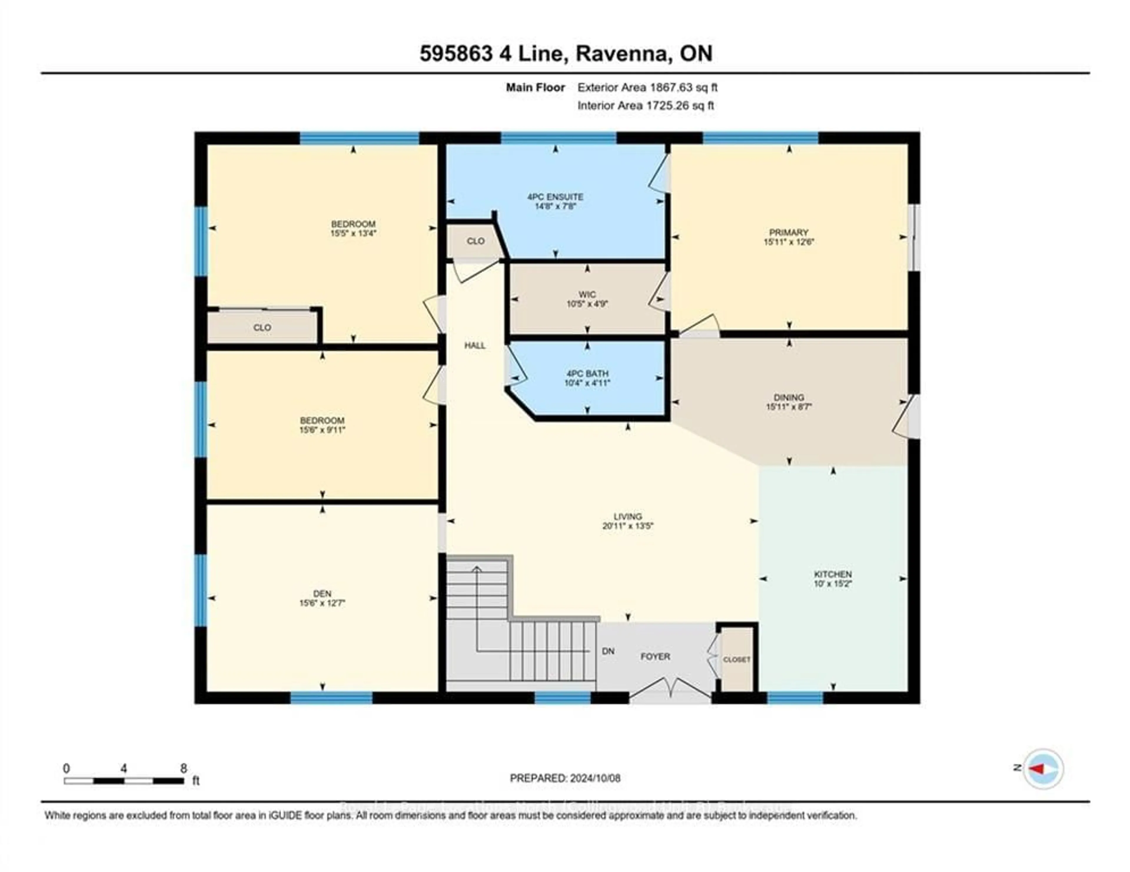 Floor plan for 595863 FORTH Line, Blue Mountains Ontario N0H 2E0