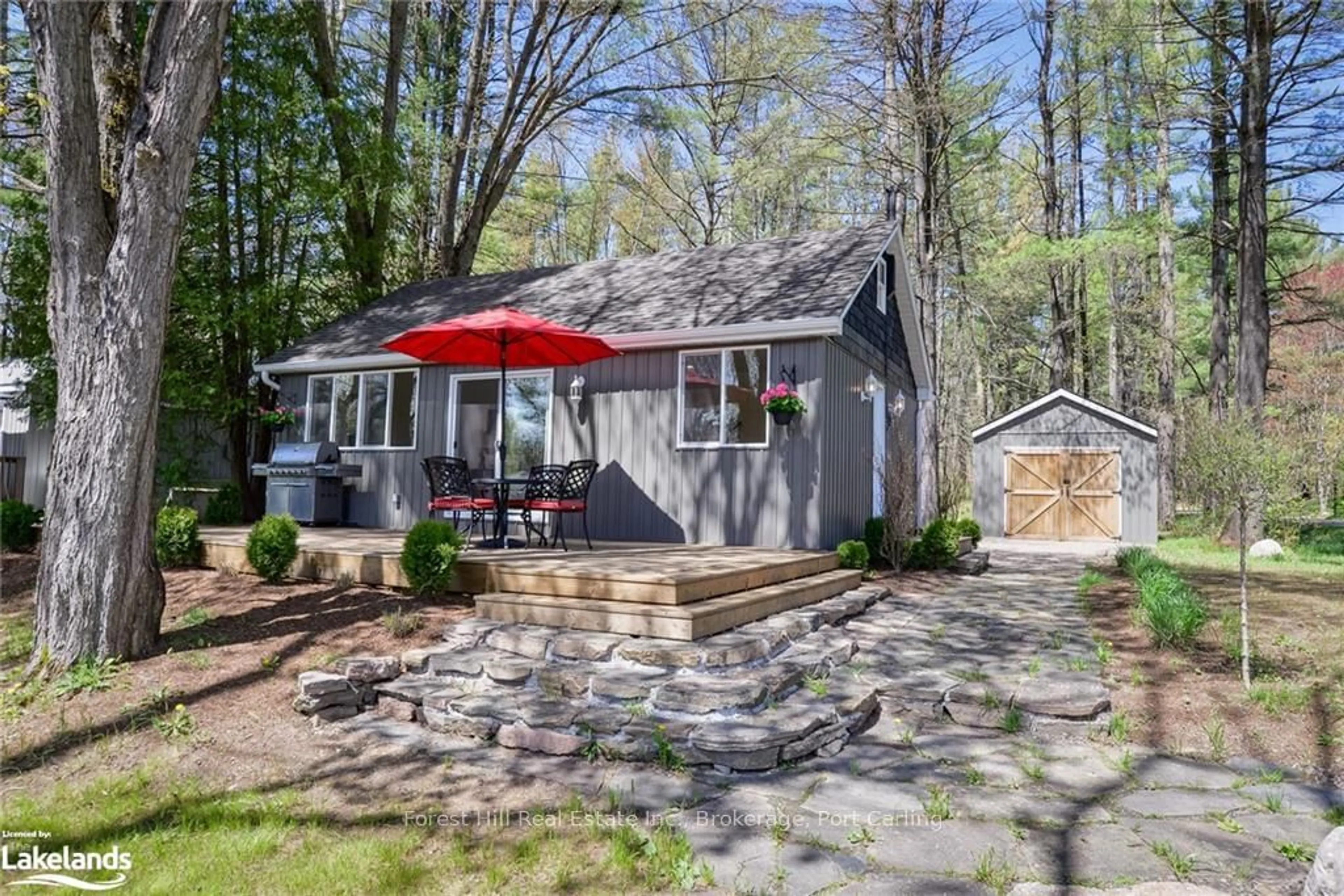 Patio, cottage for 1036 BAGLEY Rd, Gravenhurst Ontario P0E 1N0