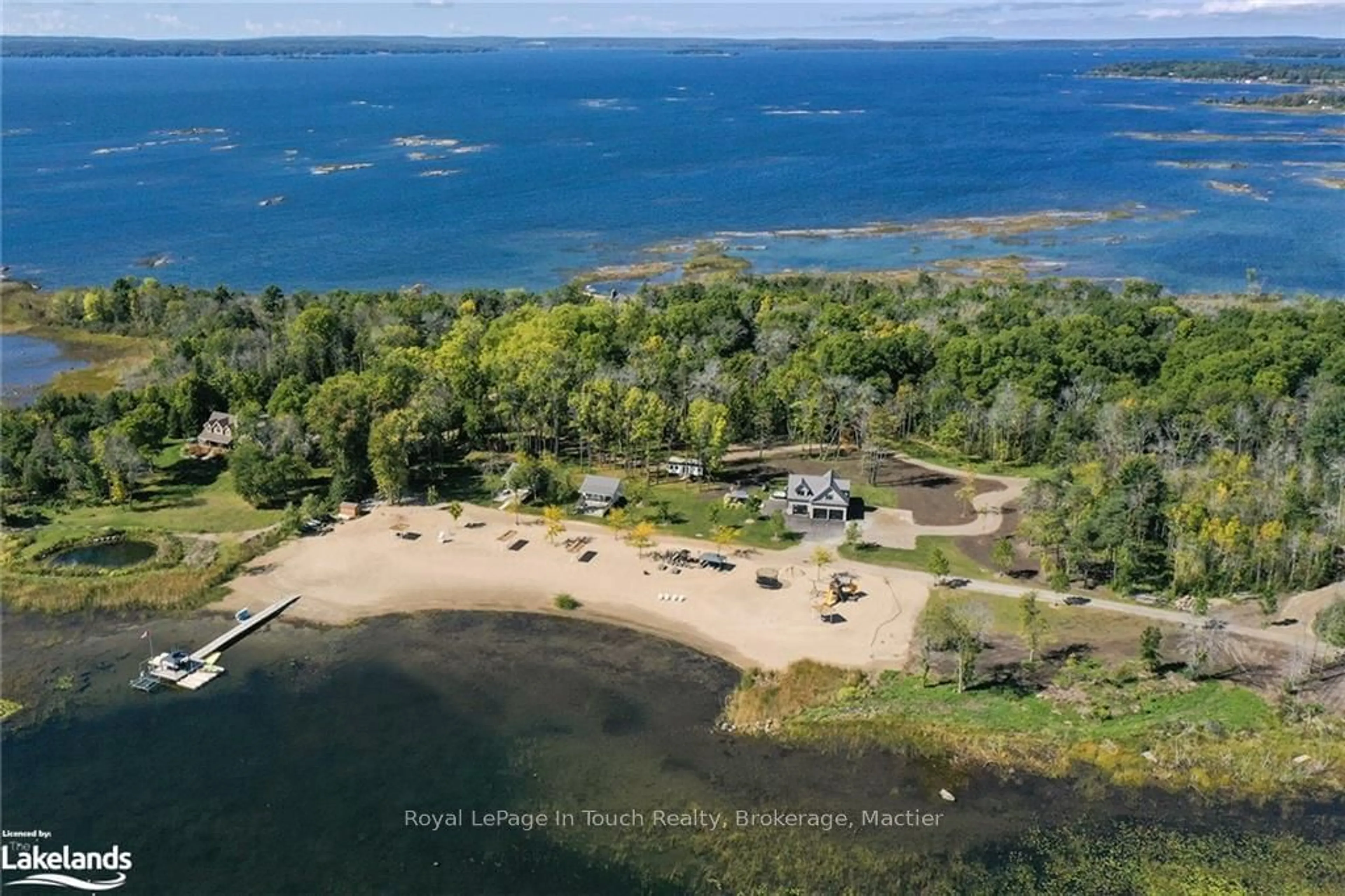 A pic from exterior of the house or condo, lake for 93-44 POTATO ISLAND Rd, Georgian Bay Ontario L0K 1S0