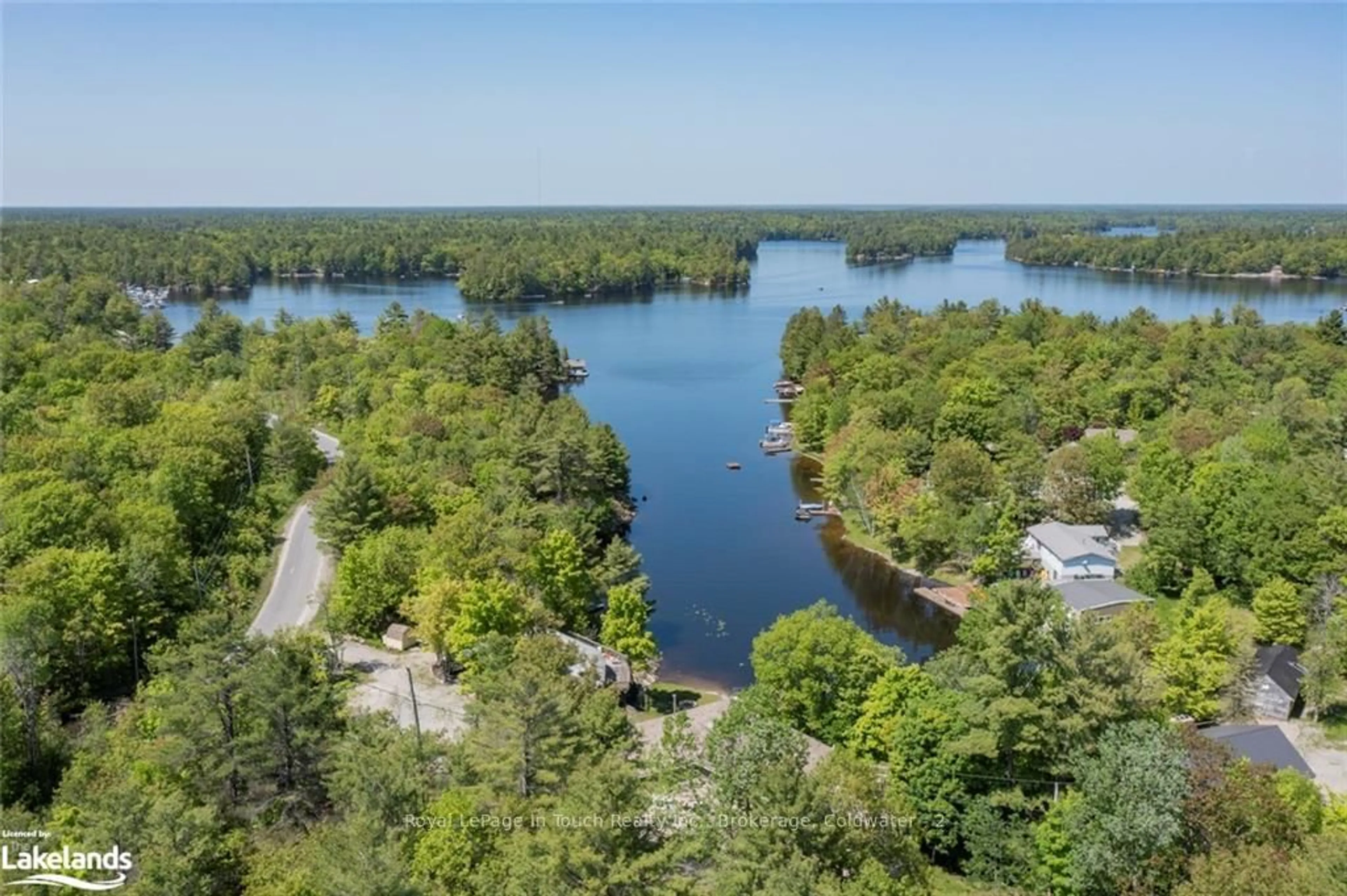 A pic from exterior of the house or condo, the view of lake or river for 285 CROOKED BAY Rd, Georgian Bay Ontario L0K 1S0