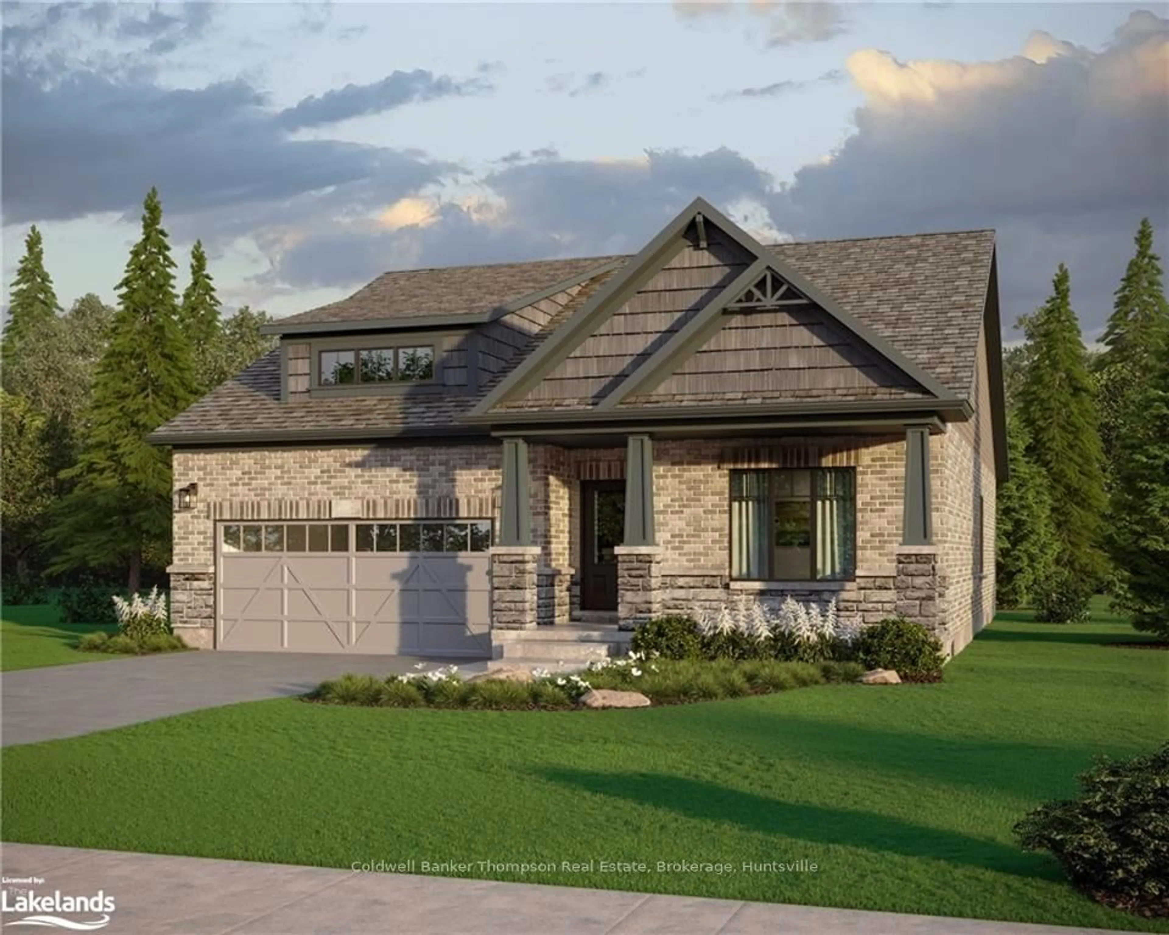 Home with brick exterior material for 65 EAGLECREST Ave, Huntsville Ontario P1H 0G5