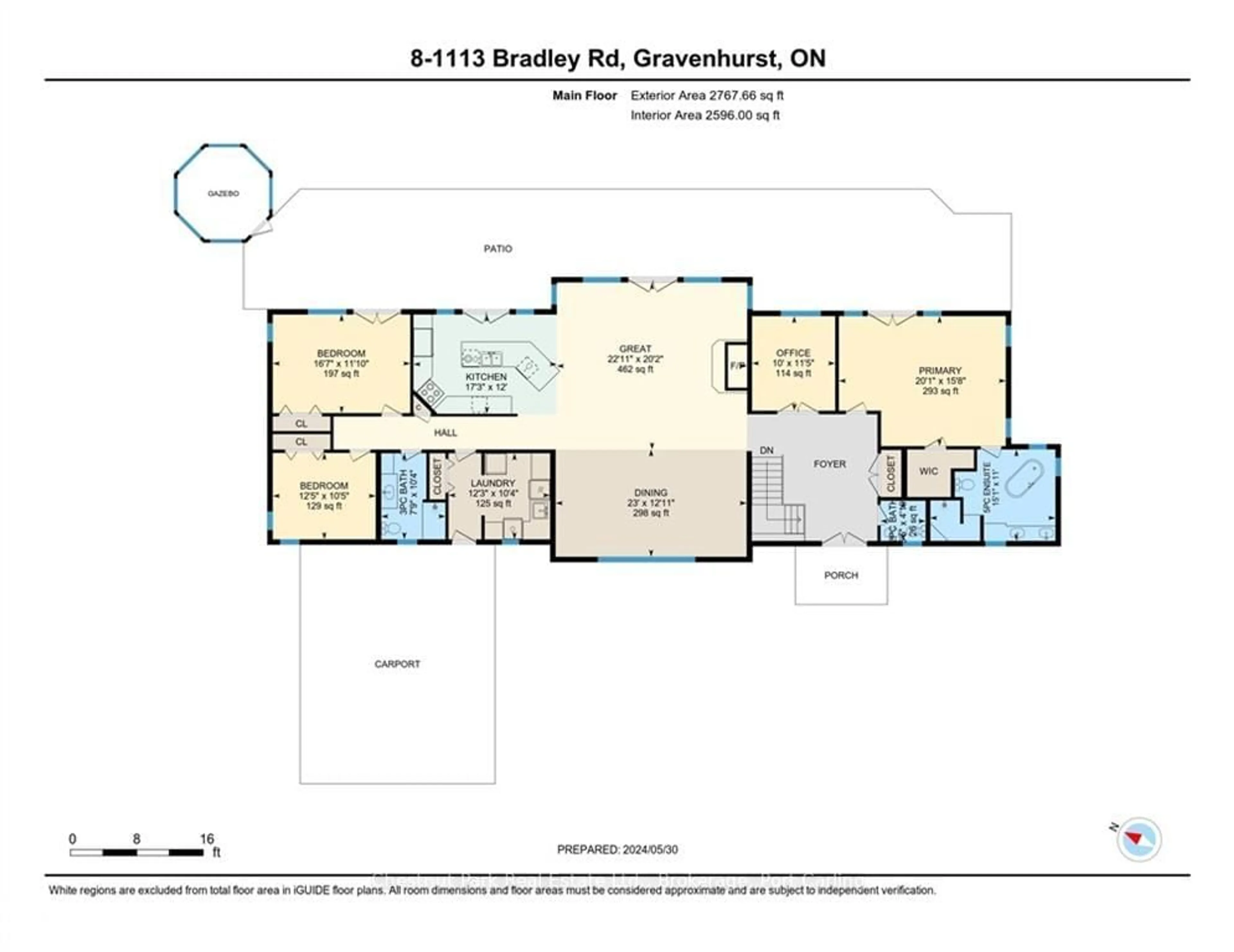 Floor plan for 1113 BRADLEY RD #8, Muskoka Lakes Ontario P1P 1R2