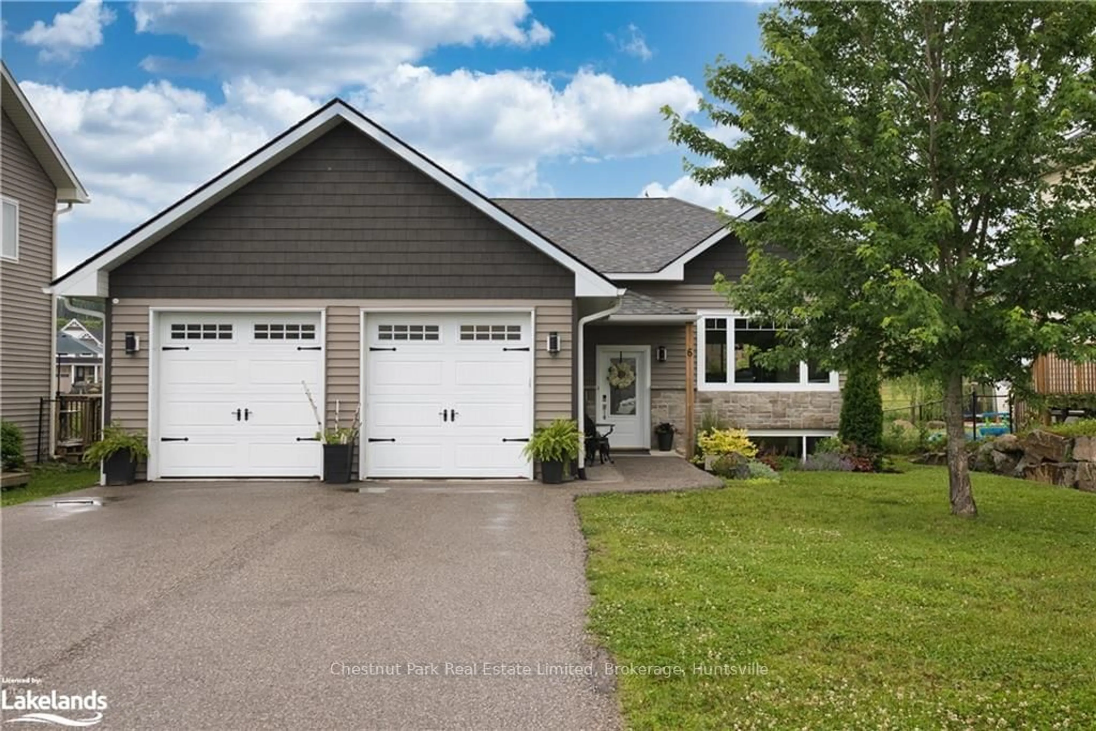 Frontside or backside of a home, cottage for 6 MILLWOOD Crt, Huntsville Ontario P1H 0B7