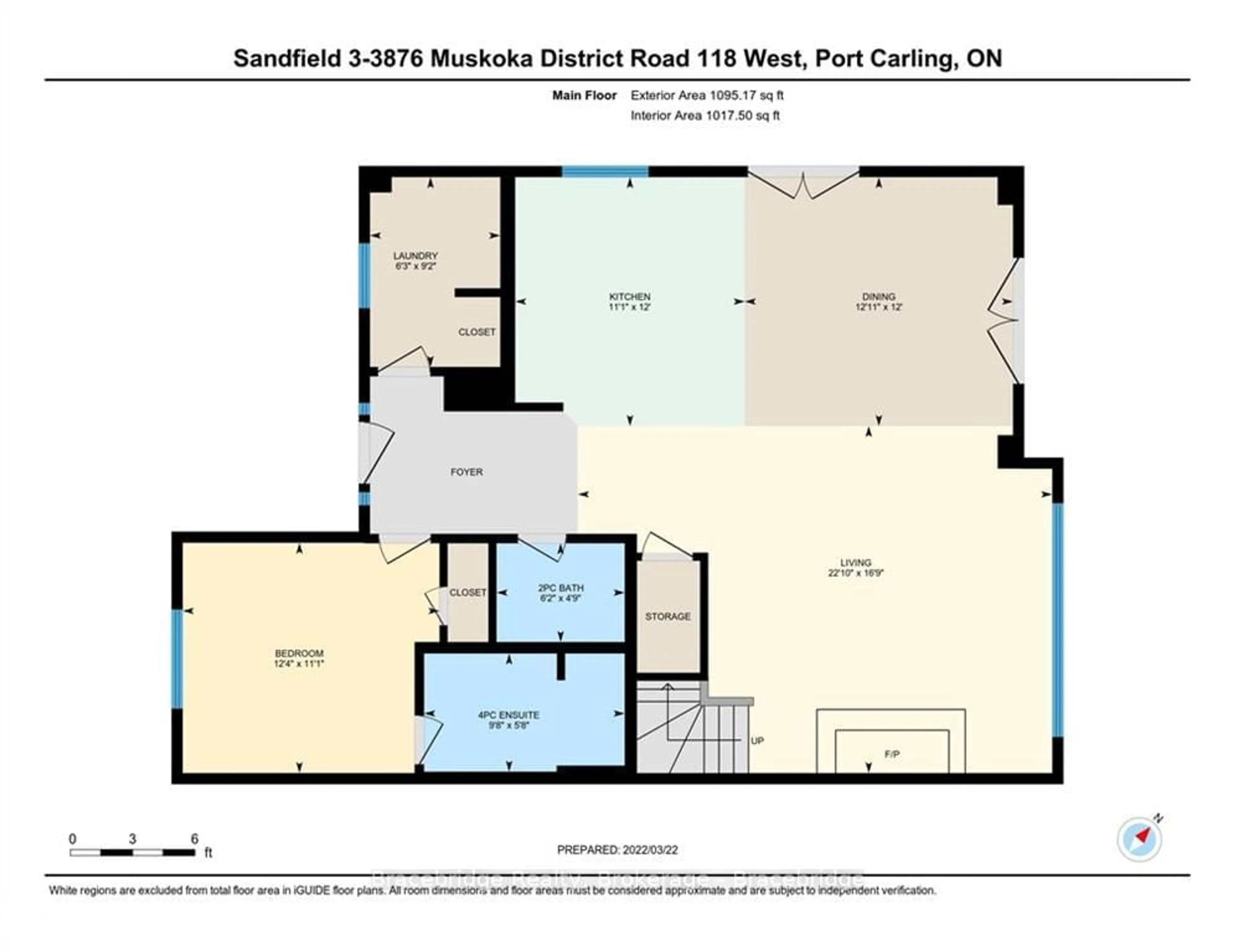 Floor plan for 3876 MUSKOKA 118 Rd #Sandfie, Muskoka Lakes Ontario P0B 1J0