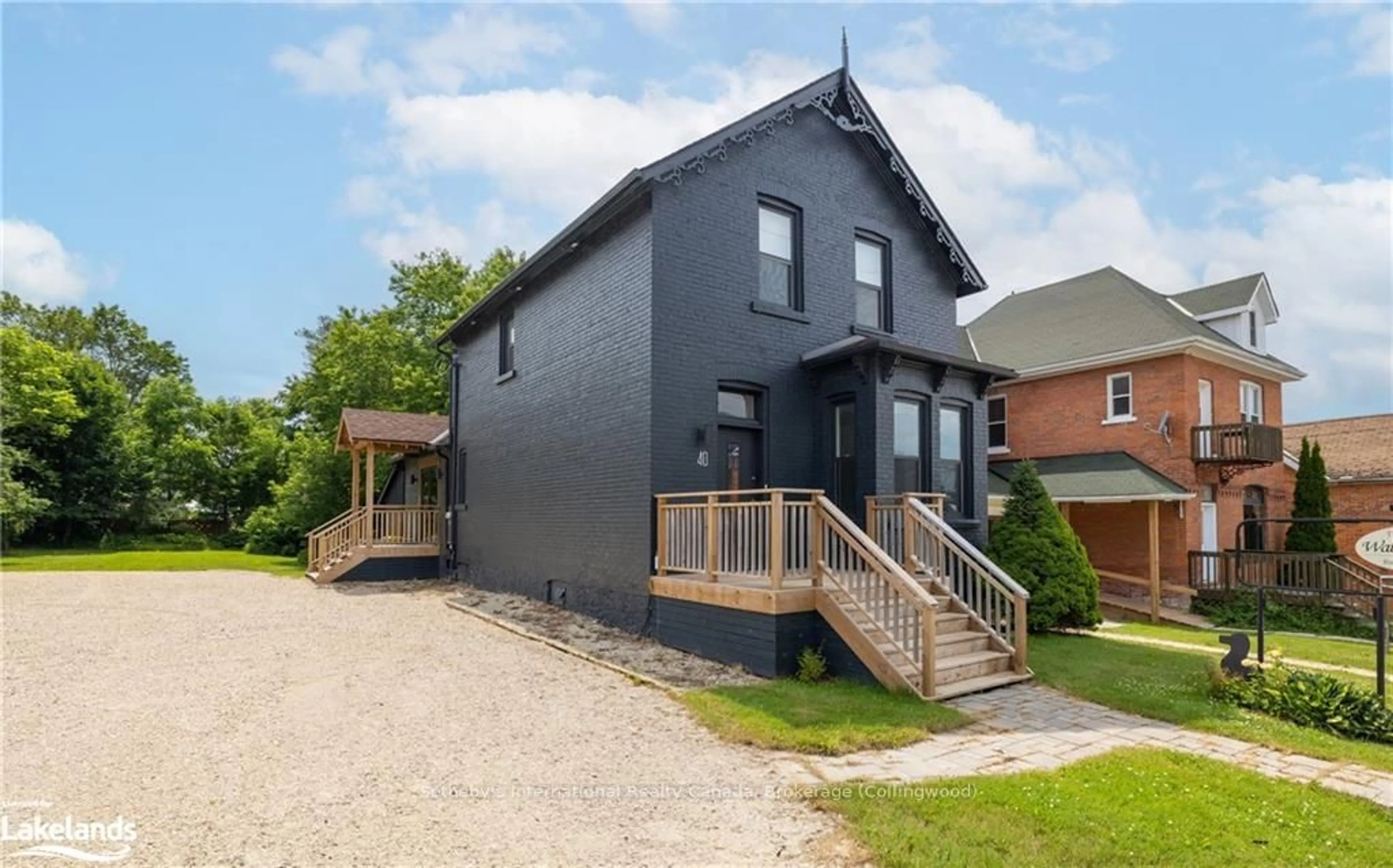 Frontside or backside of a home, cottage for 40 TORONTO St, Grey Highlands Ontario N0C 1H0