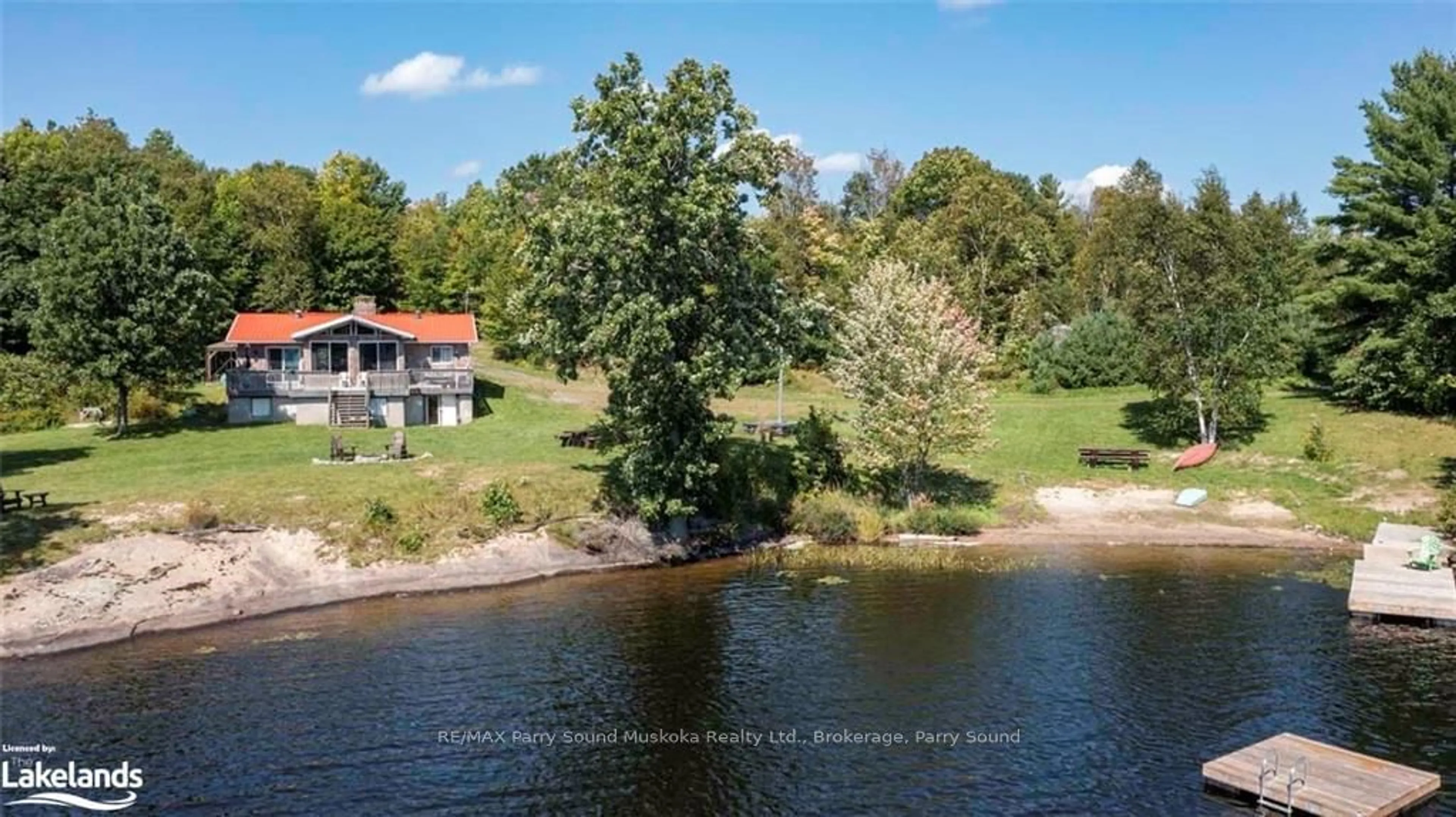 A pic from exterior of the house or condo, the view of lake or river for 122 GREY OWL Rd, McKellar Ontario P2A 0B5