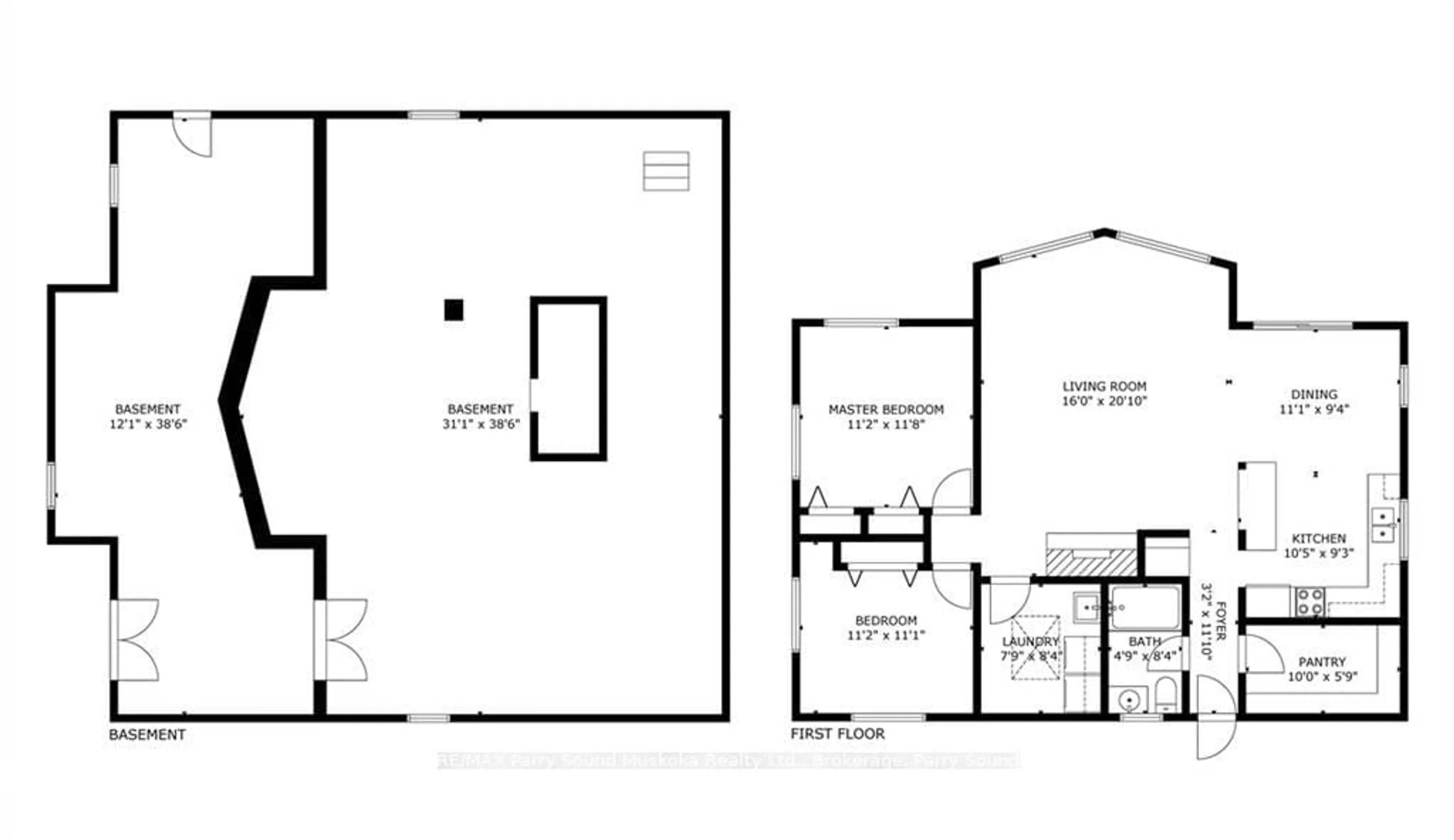 Floor plan for 122 GREY OWL Rd, McKellar Ontario P2A 0B5