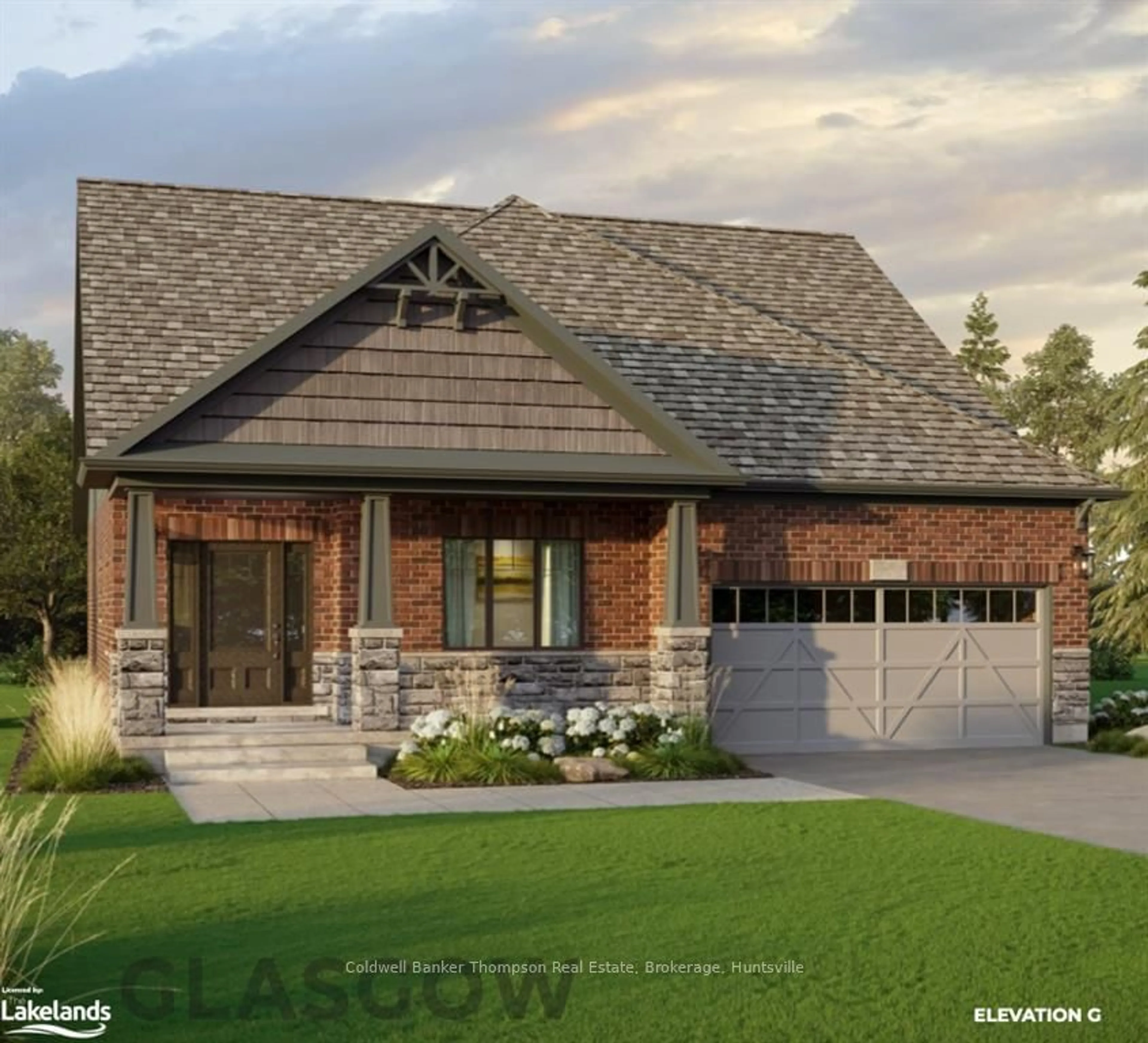 Home with brick exterior material for 16 EAGLECREST Ave, Huntsville Ontario P1H 0B7