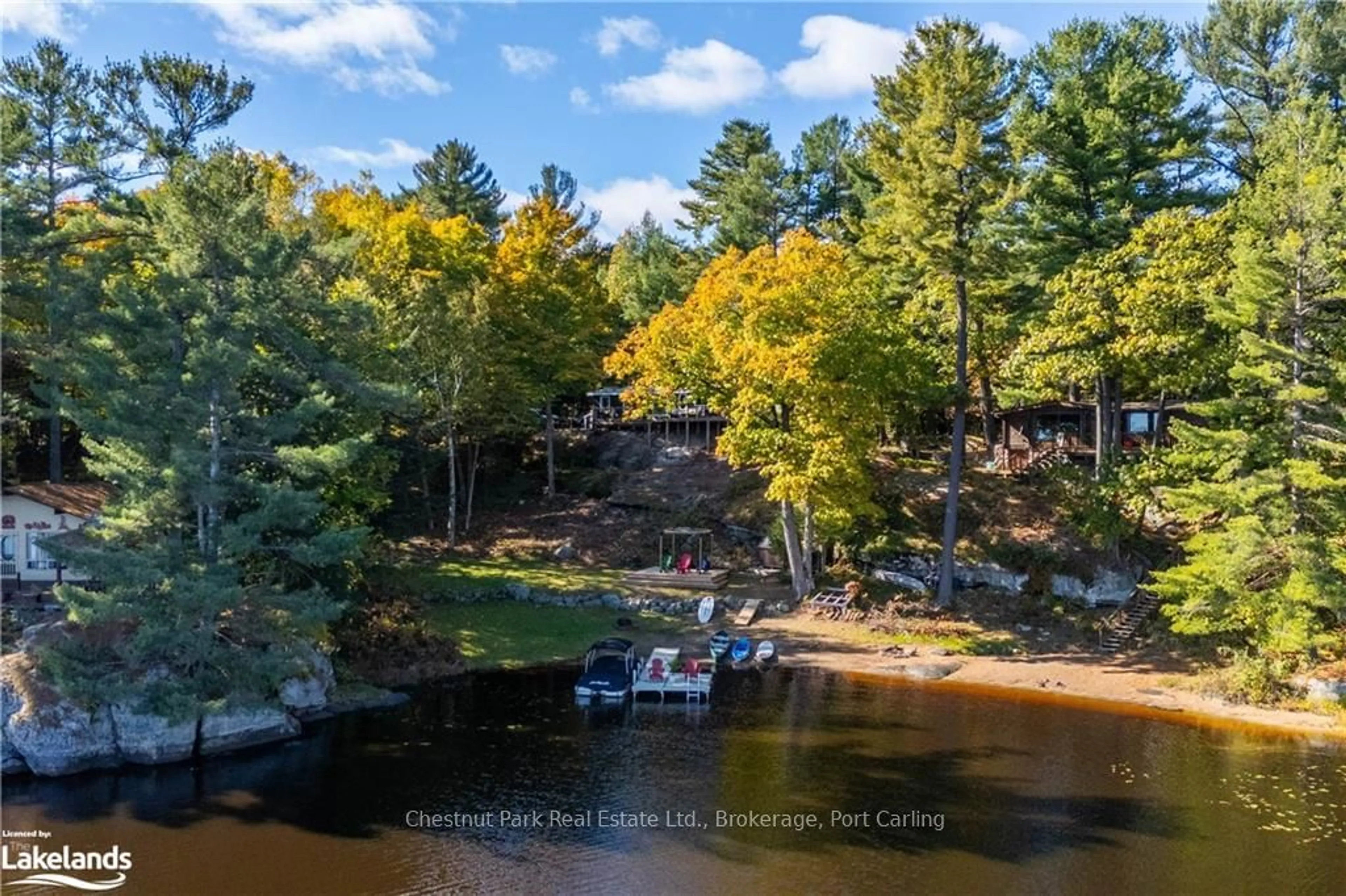 A pic from exterior of the house or condo, the view of lake or river for 1025 SCOUT Tr, Muskoka Lakes Ontario P0B 1J0