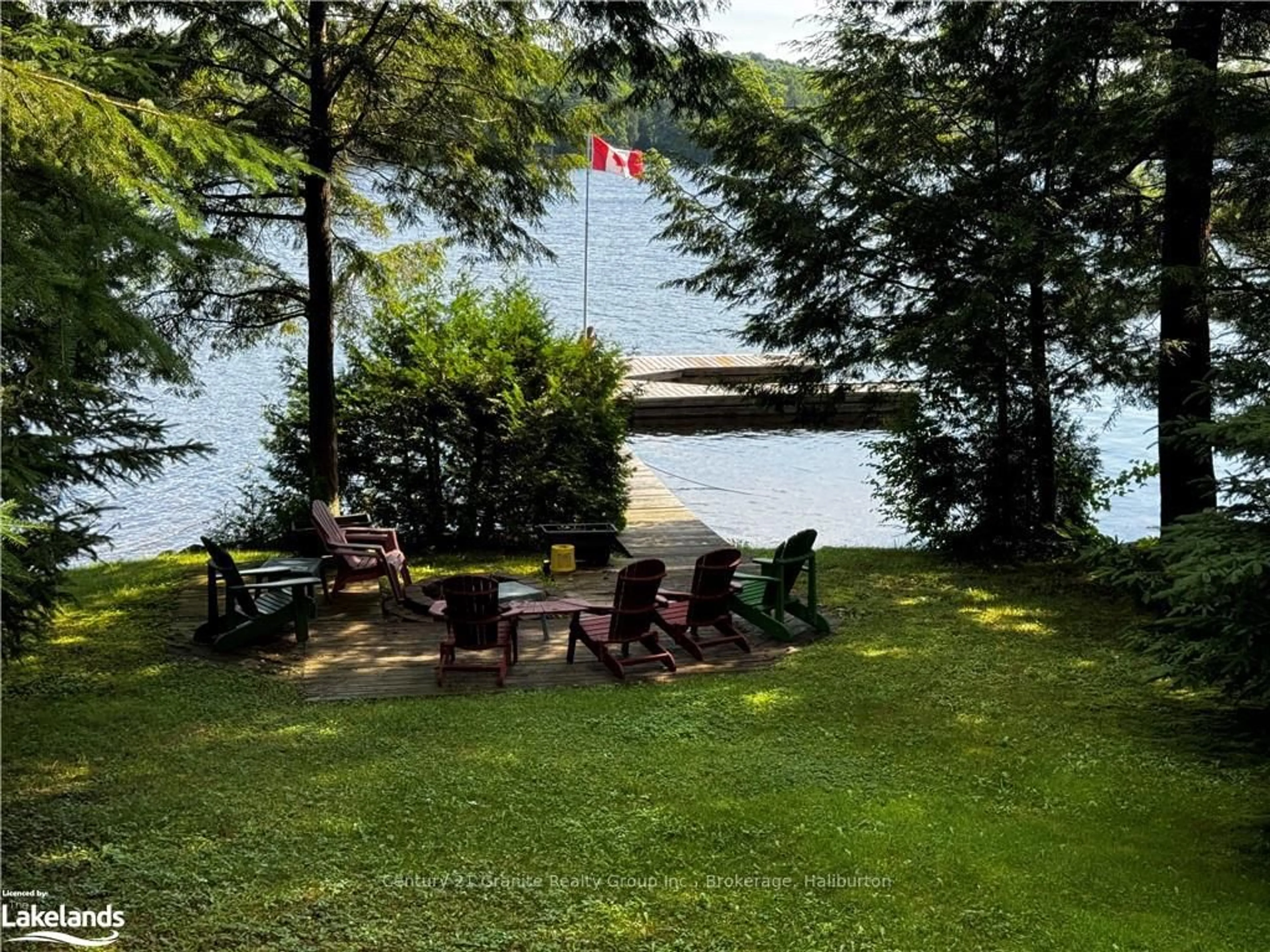Patio, water/lake/river/ocean view for 1016 PEGG Dr, Dysart et al Ontario K0M 1S0