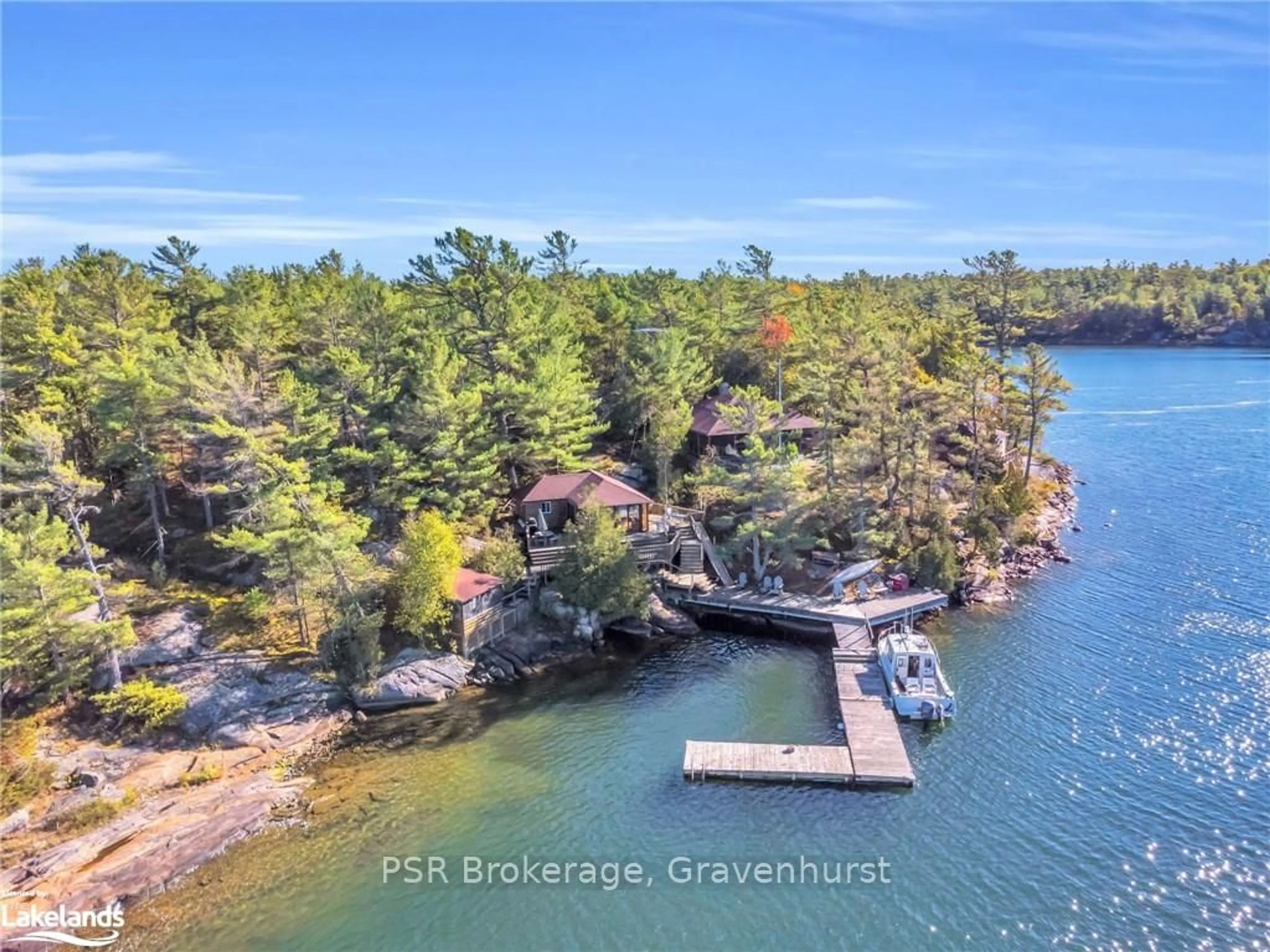 A pic from exterior of the house or condo, lake for 9 A30, The Archipelago Ontario P0G 1K0