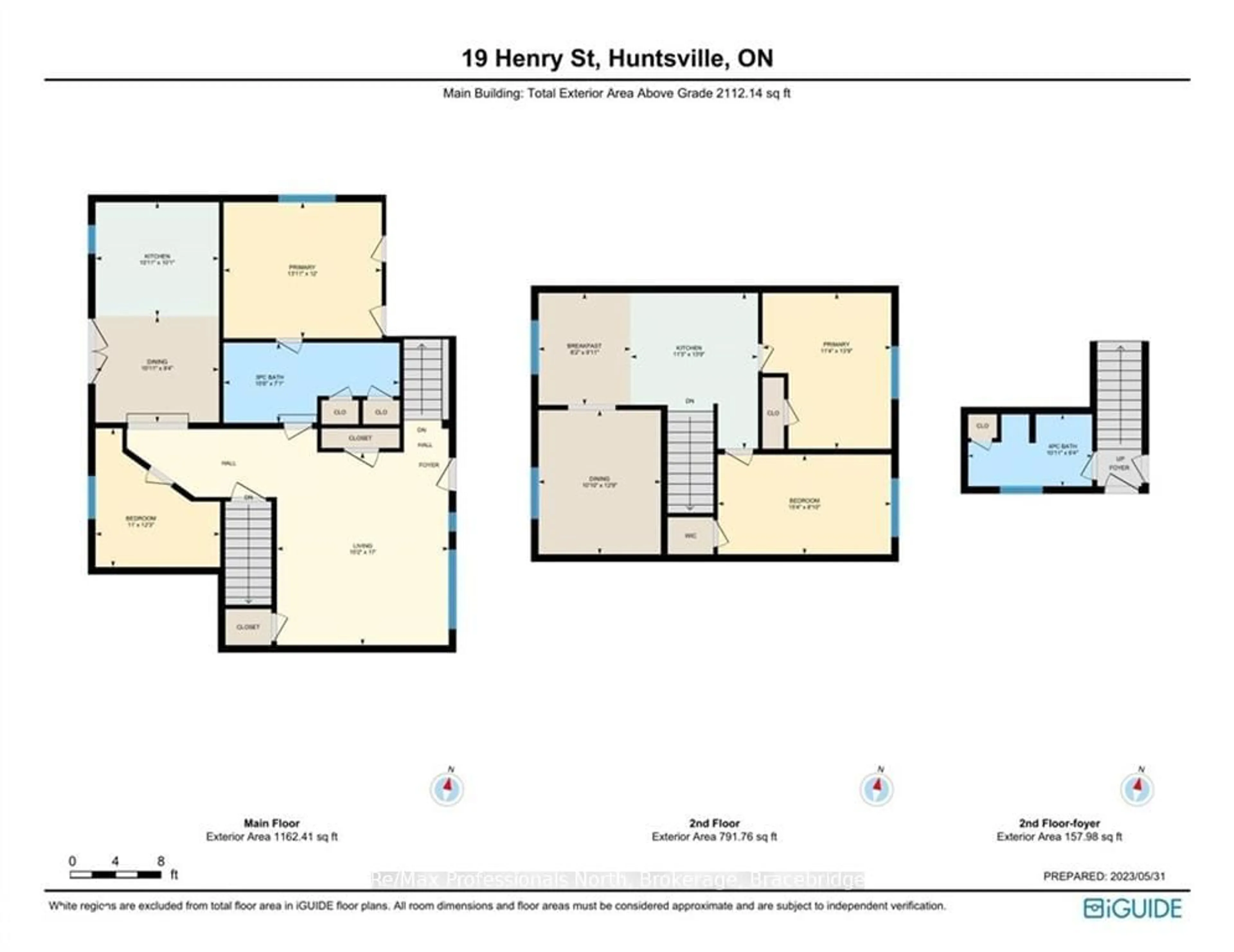 Floor plan for 19 HENRY St, Huntsville Ontario P1H 1V5