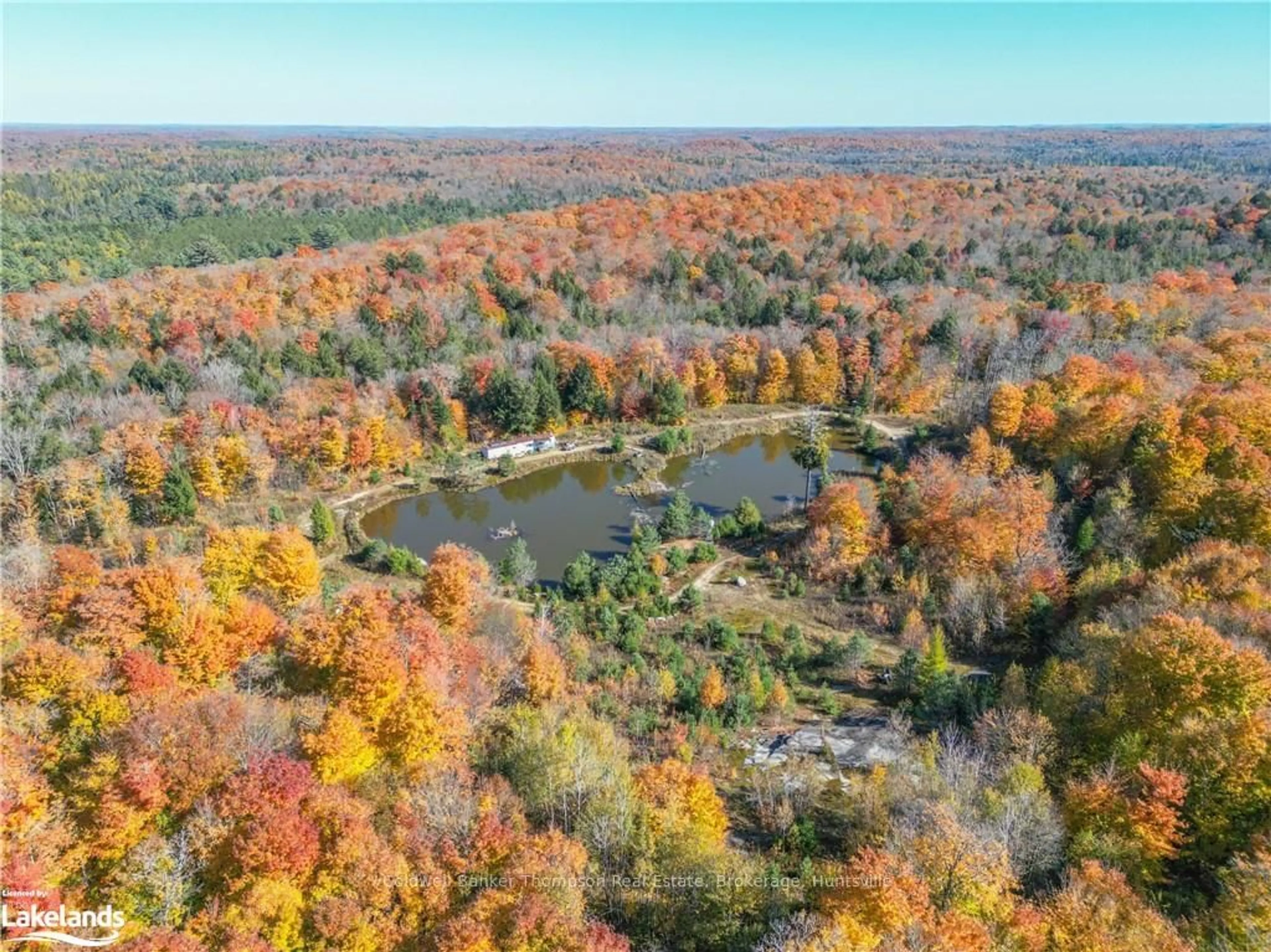 A pic from exterior of the house or condo, the view of lake or river for 3051 YEARLEY Rd, Huntsville Ontario P0A 1R0