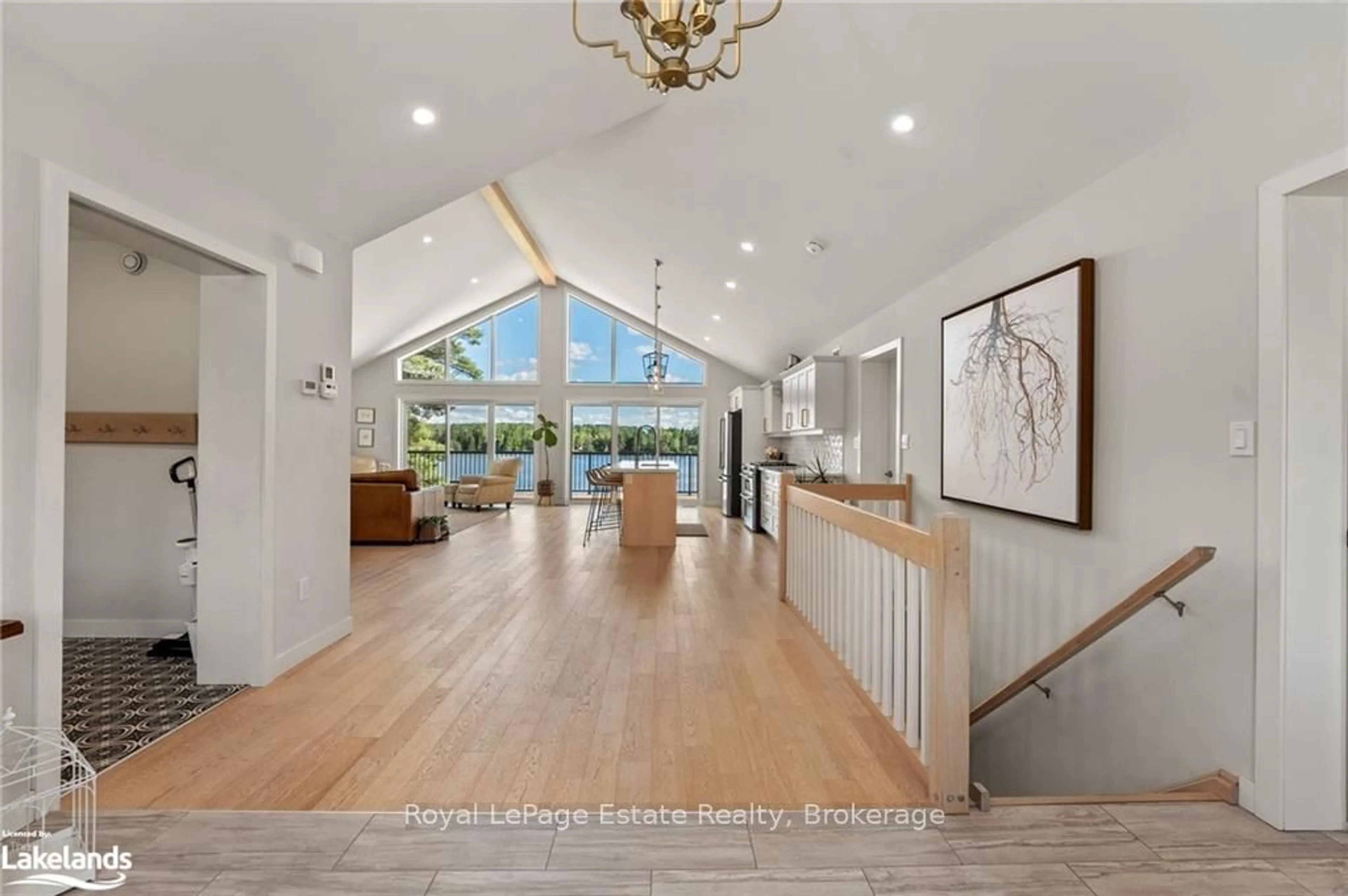 Indoor foyer, wood floors for 4318 GLAMORGAN Rd, Dysart et al Ontario K0M 1S0