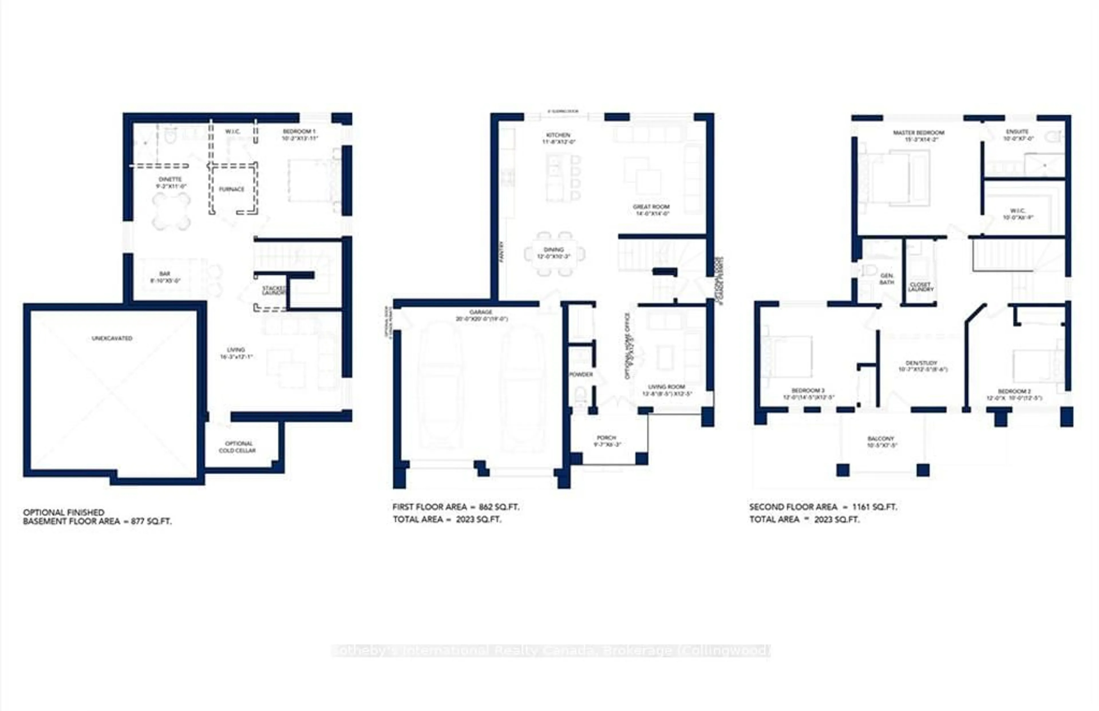 Floor plan for 135 EQUALITY Dr, Meaford Ontario N0H 1V0