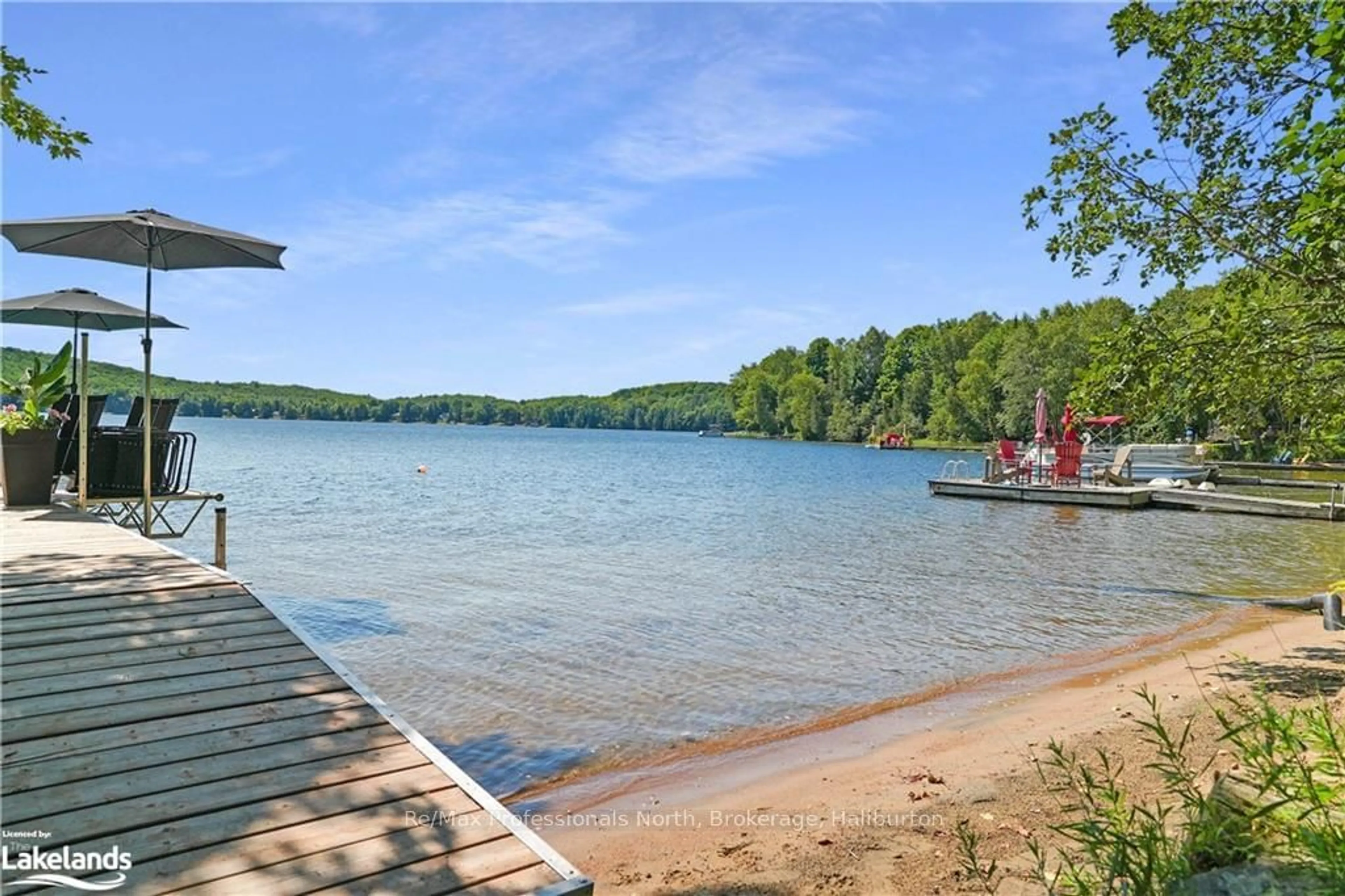 Patio, lake for 1358 NORTH SHORE Rd, Algonquin Highlands Ontario K0M 1S0