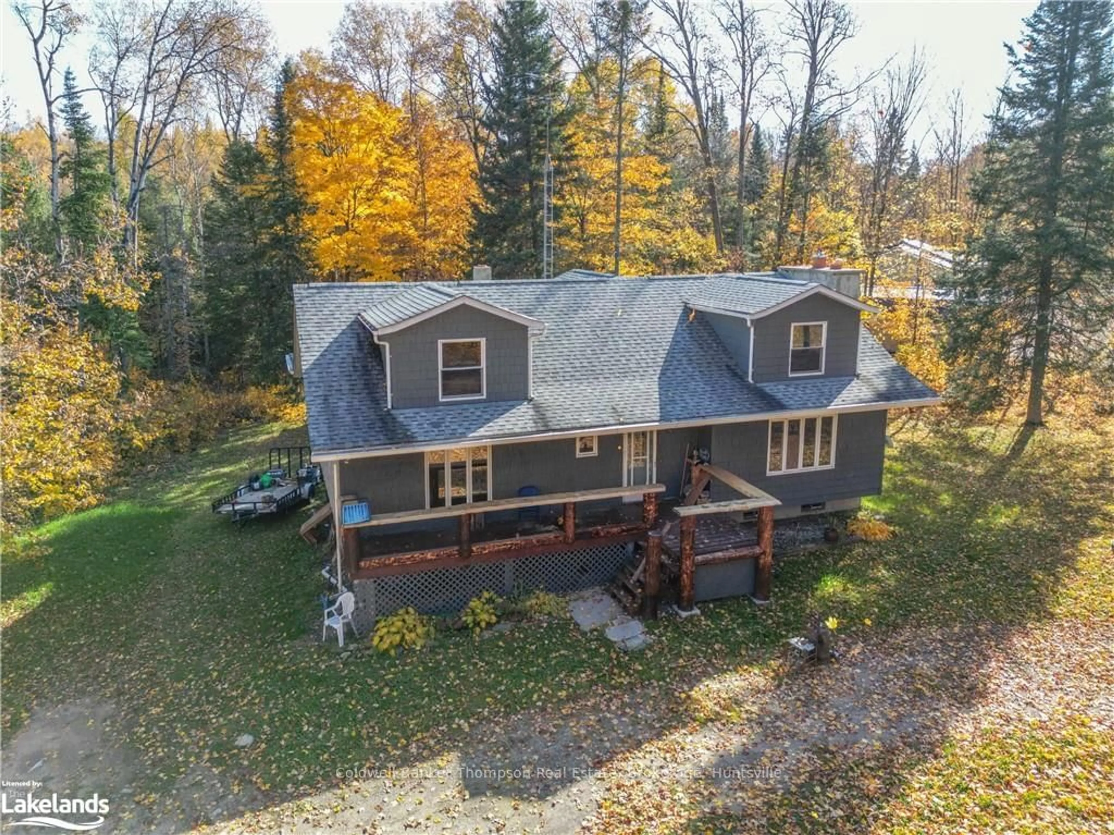 Frontside or backside of a home, cottage for 1331 SKYLINE Dr, Armour Ontario P0A 1C0