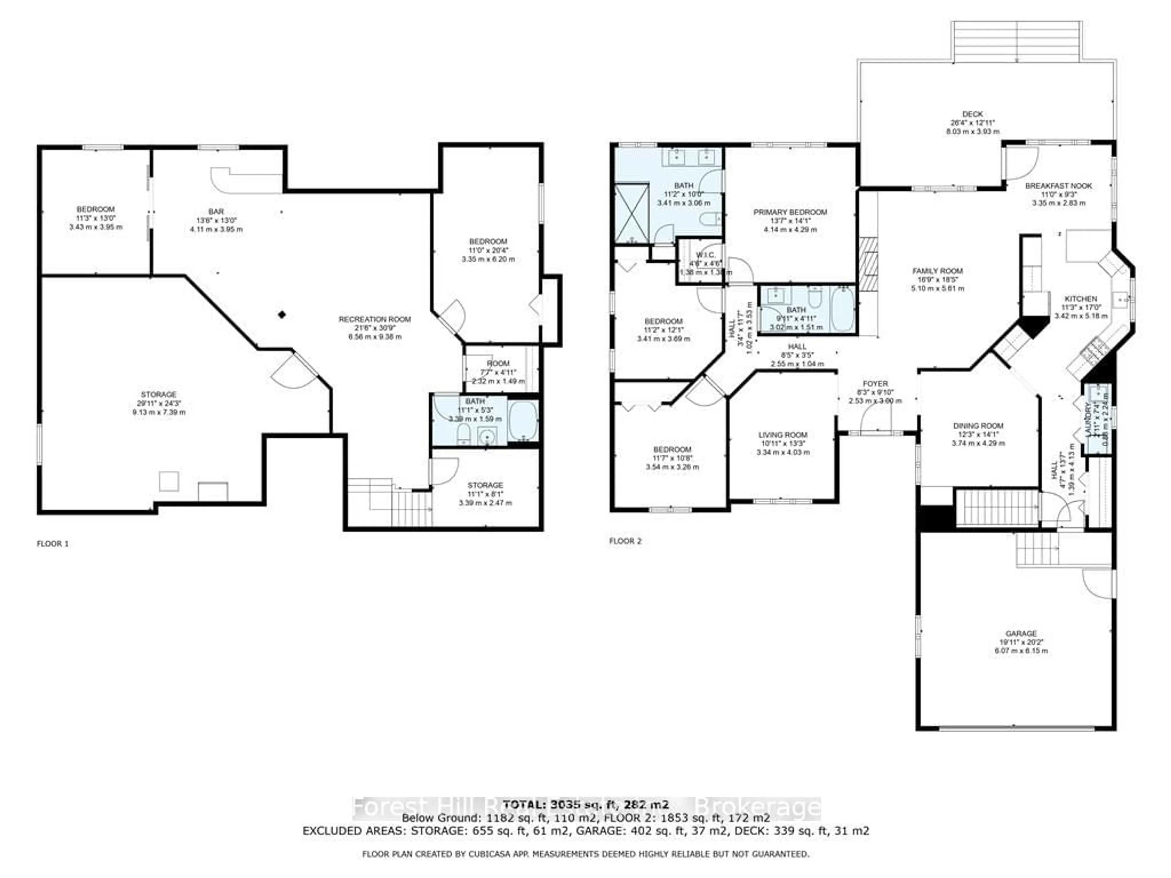 Floor plan for 140 AUGUSTA Cres, Blue Mountains Ontario L9Y 0K7