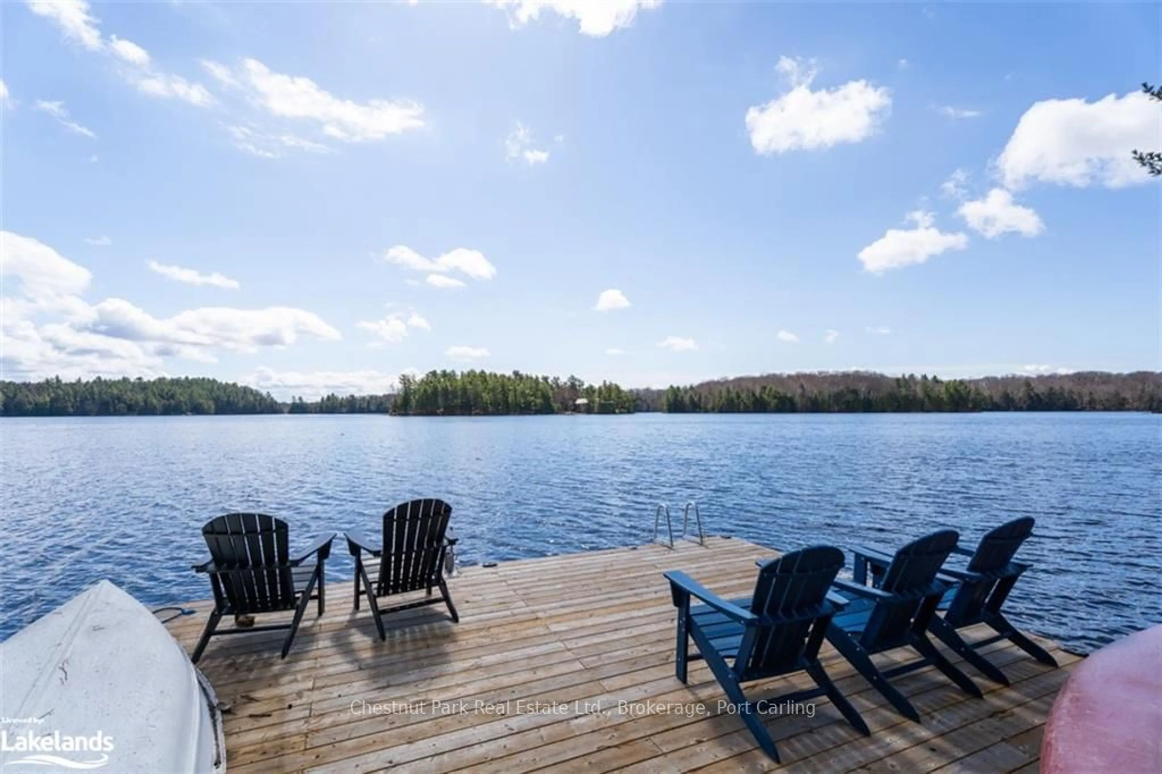 Patio, lake for 1384 FISH HATCHERY Rd, Muskoka Lakes Ontario P0B 1M0