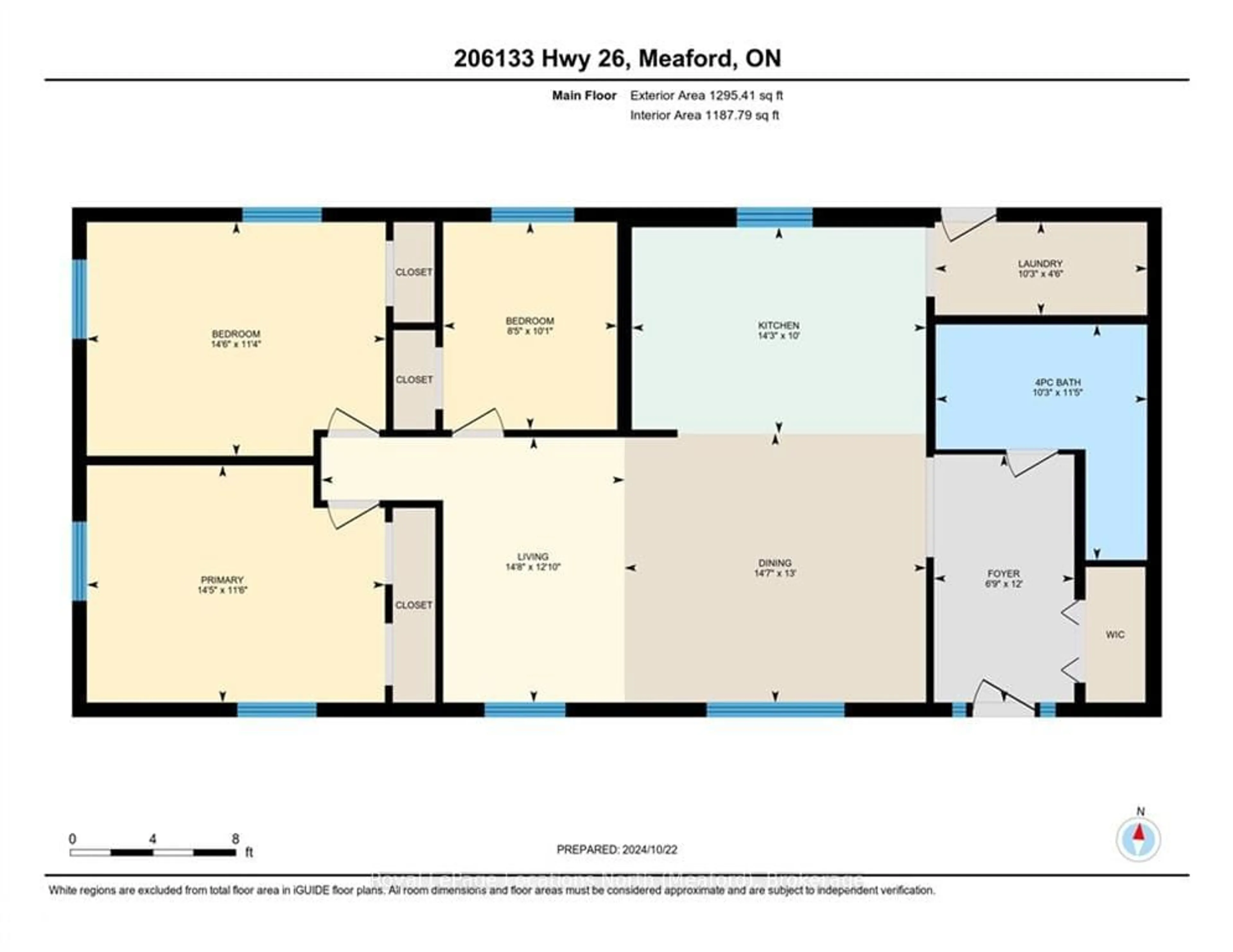 Floor plan for 206133 HWY 26, Meaford Ontario N4L 1W5