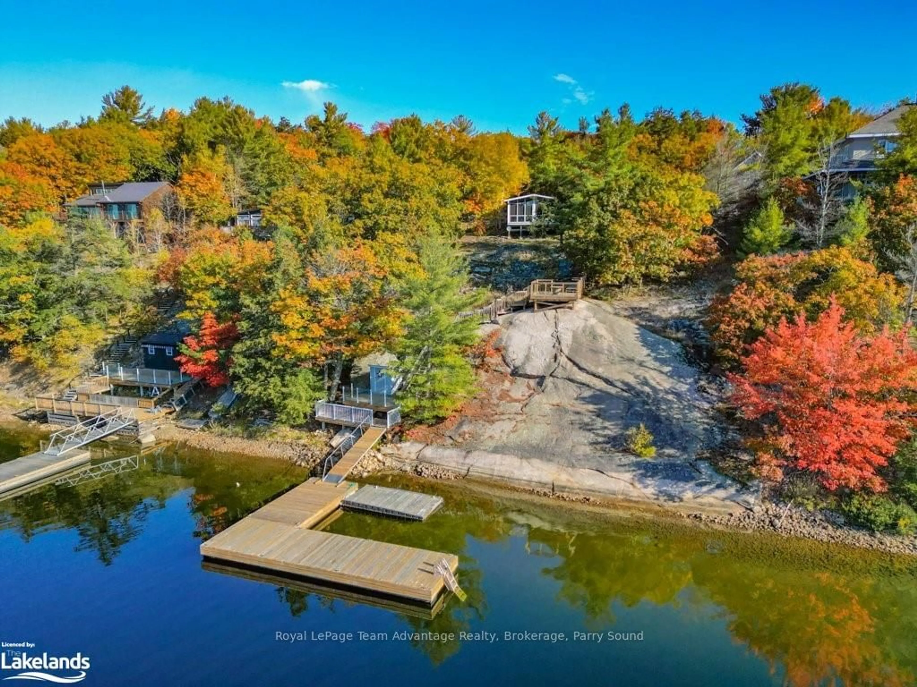 A pic from exterior of the house or condo, lake for 30 ROCKCLIFFE Dr, Carling Ontario P0G 1G0