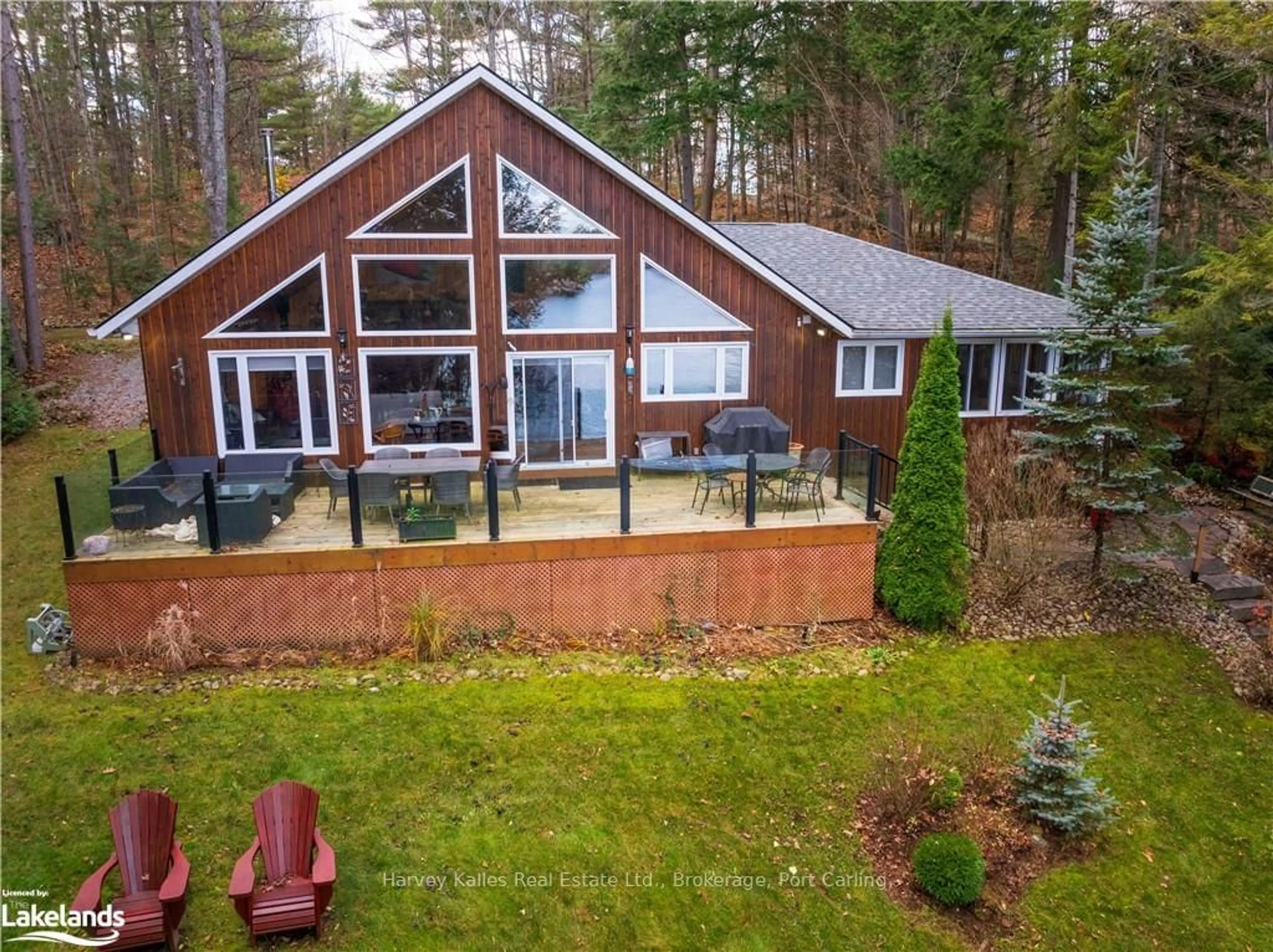 Frontside or backside of a home, cottage for 1163 PARKERS POINT ROAD, Gravenhurst Ontario P1P 1R2