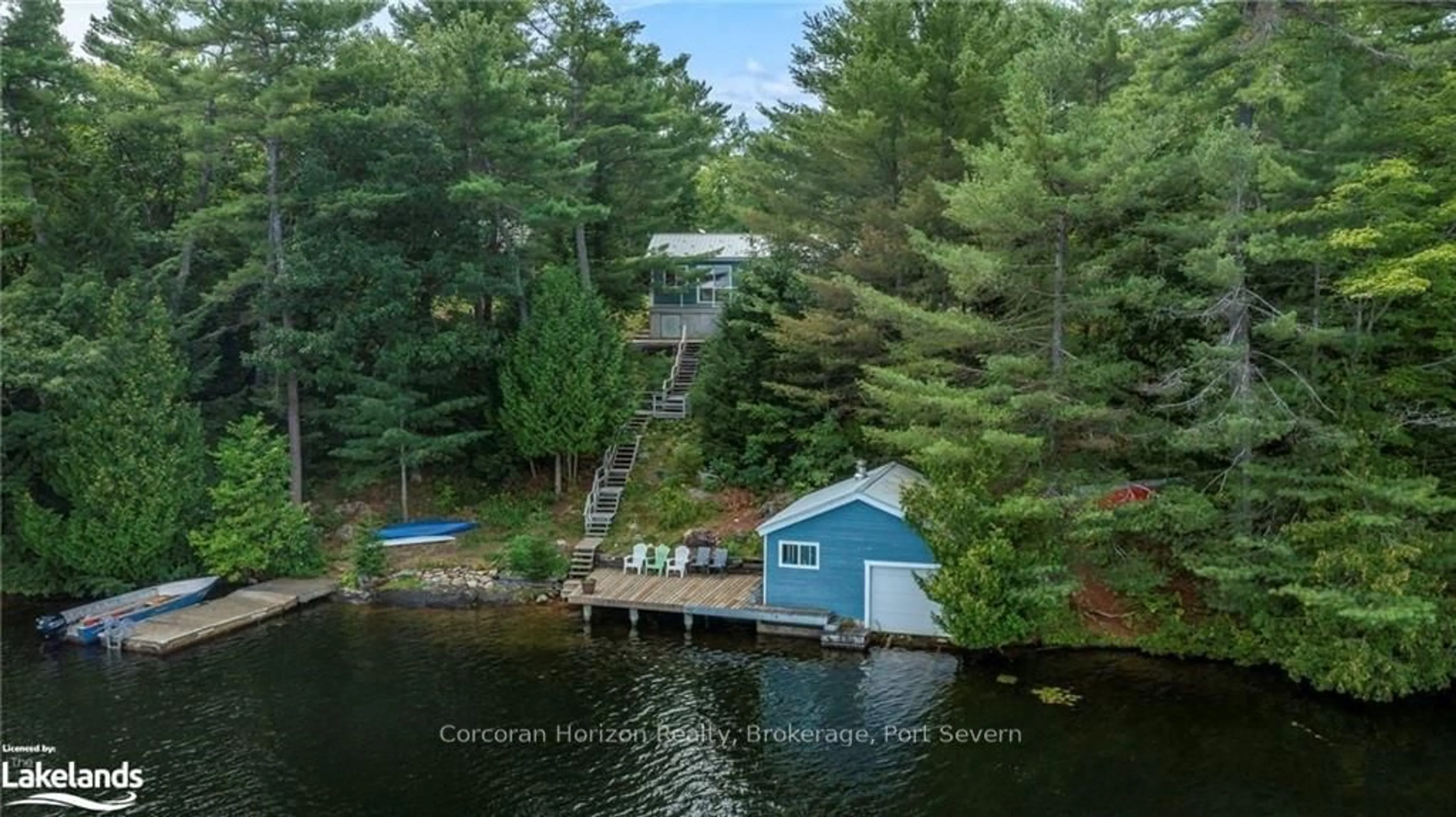 A pic from exterior of the house or condo, cottage for 242 IS 90 SIX MI LAKE Rd, Georgian Bay Ontario L0K 1S0