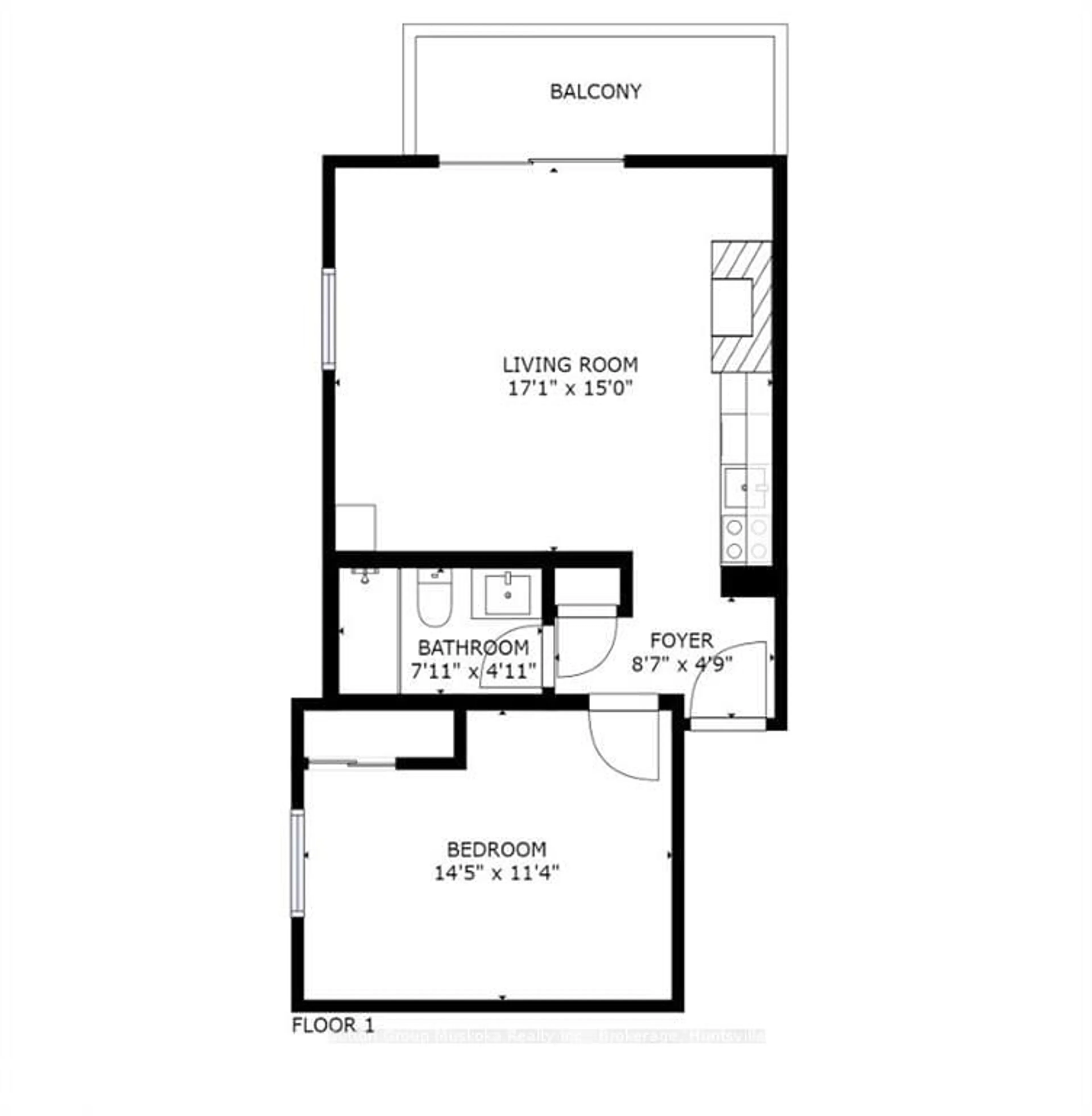 Floor plan for 1235 DEERHURST Dr #52-307, Huntsville Ontario P1H 2E8