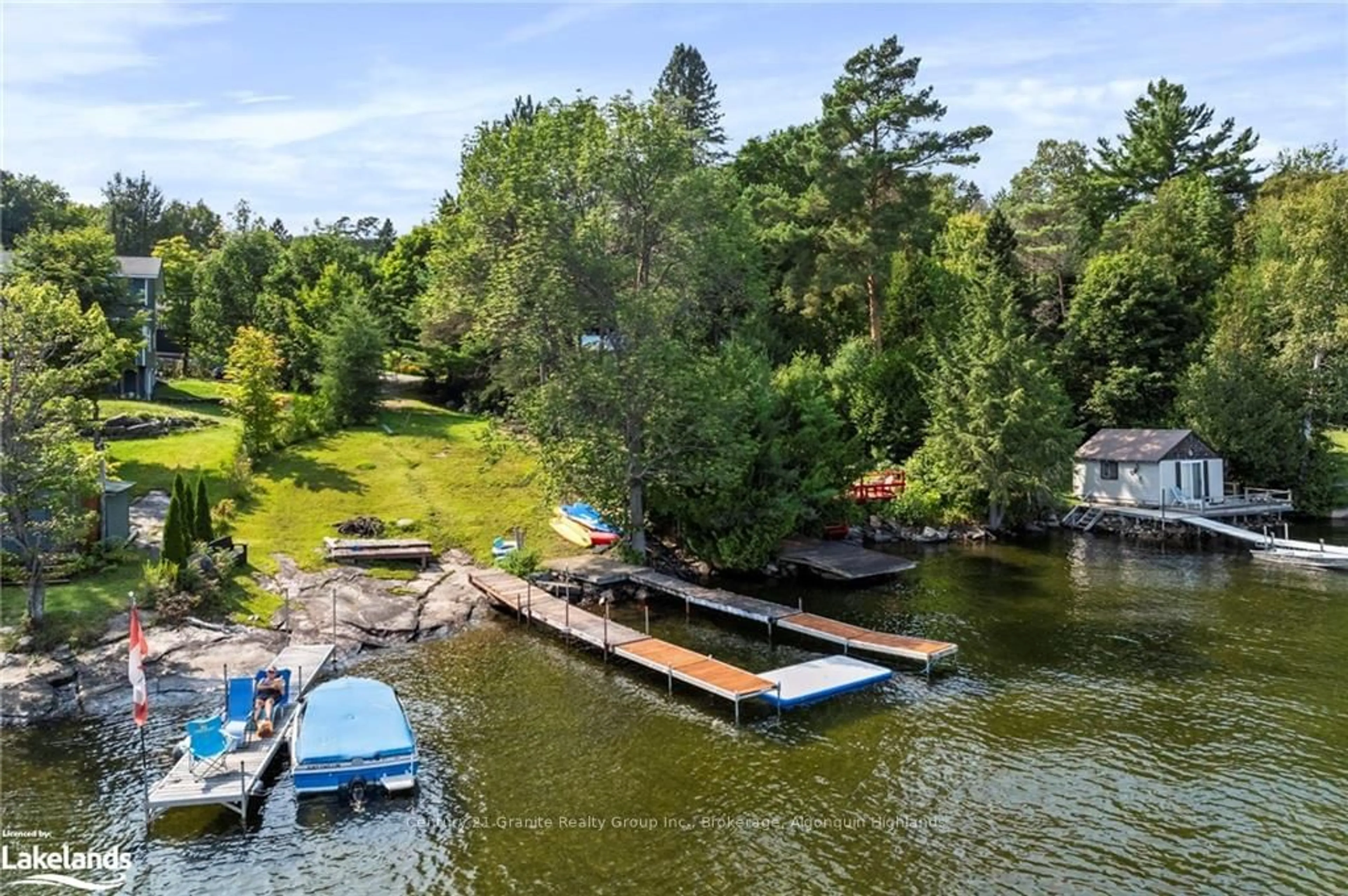 A pic from exterior of the house or condo, lake for 1017 HARVEST MOON Lane, Algonquin Highlands Ontario K0M 1S0