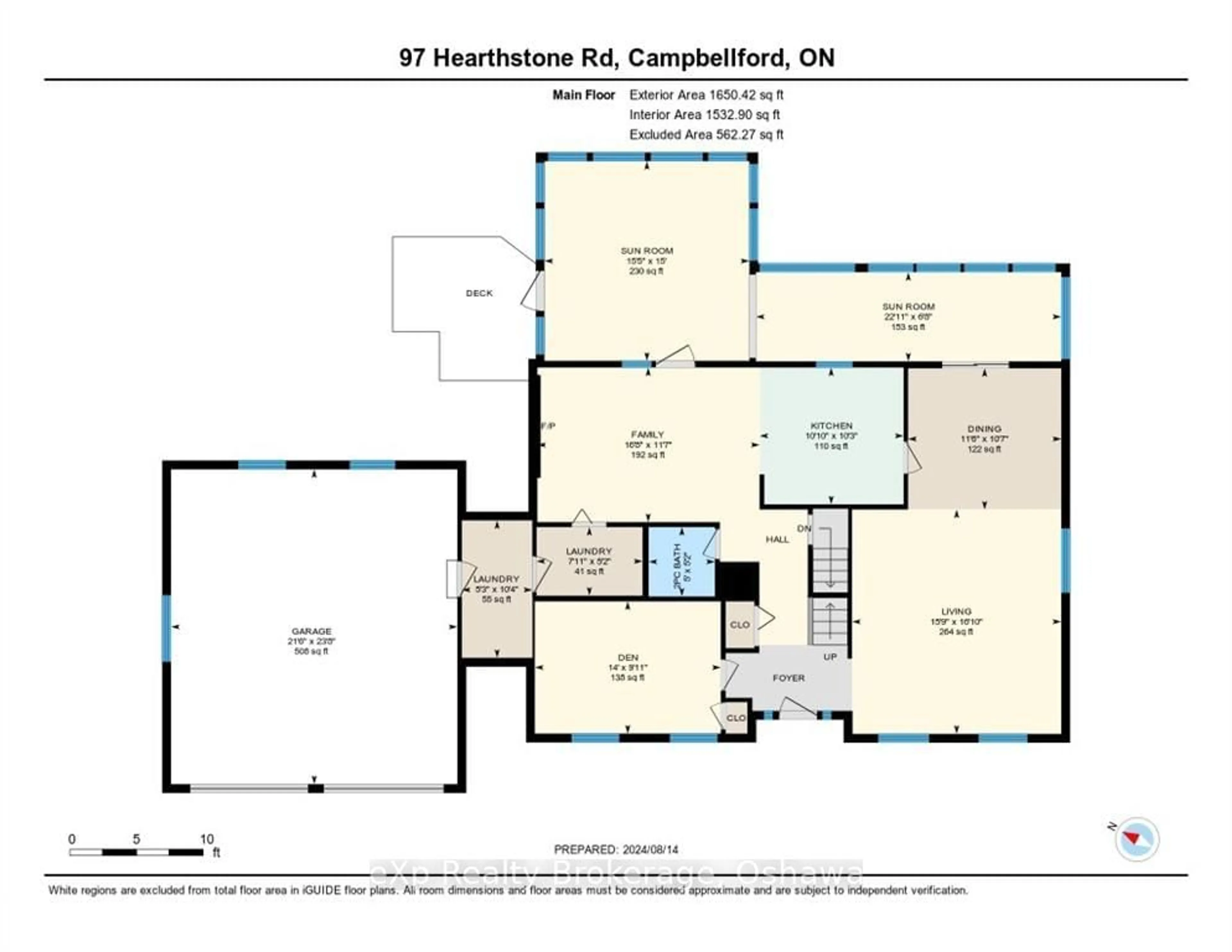 Floor plan for 97 HEARTHSTONE Dr, Trent Hills Ontario K0L 1L0