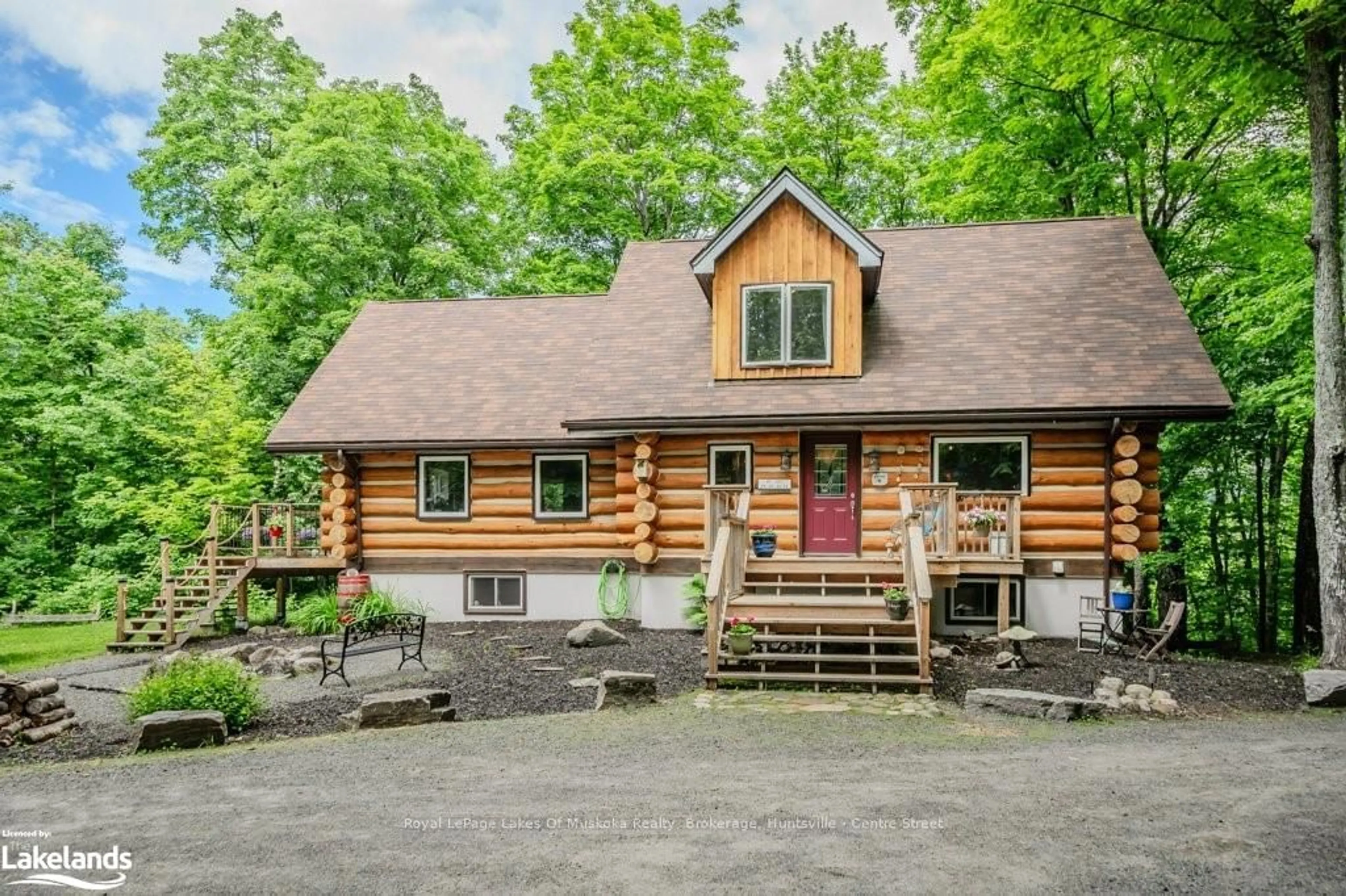 Frontside or backside of a home, cottage for 2351 BRUNEL Rd, Huntsville Ontario P1H 2J3