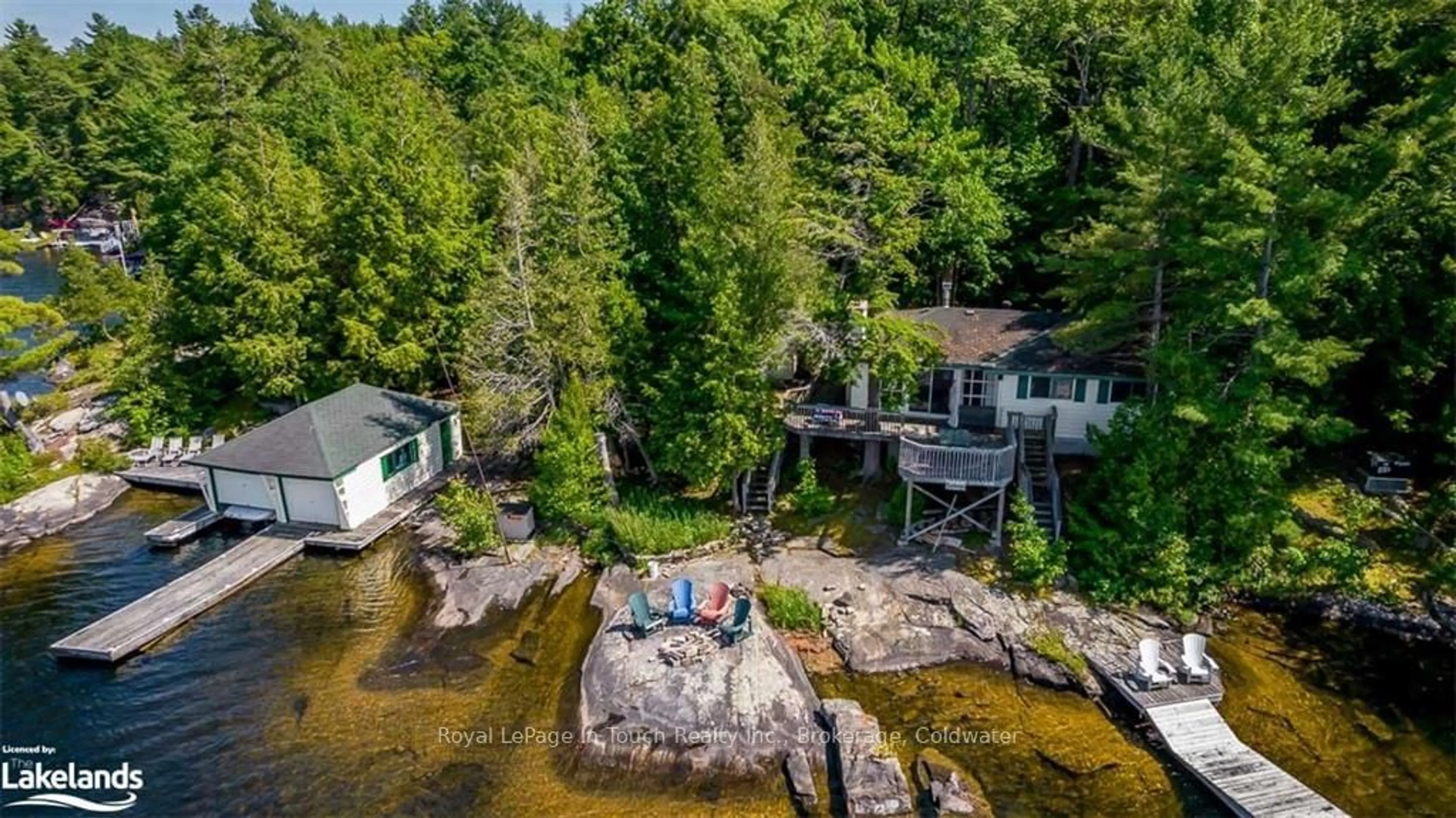 A pic from exterior of the house or condo, cottage for 2 ISLAND 270, Georgian Bay Ontario L0K 1S0