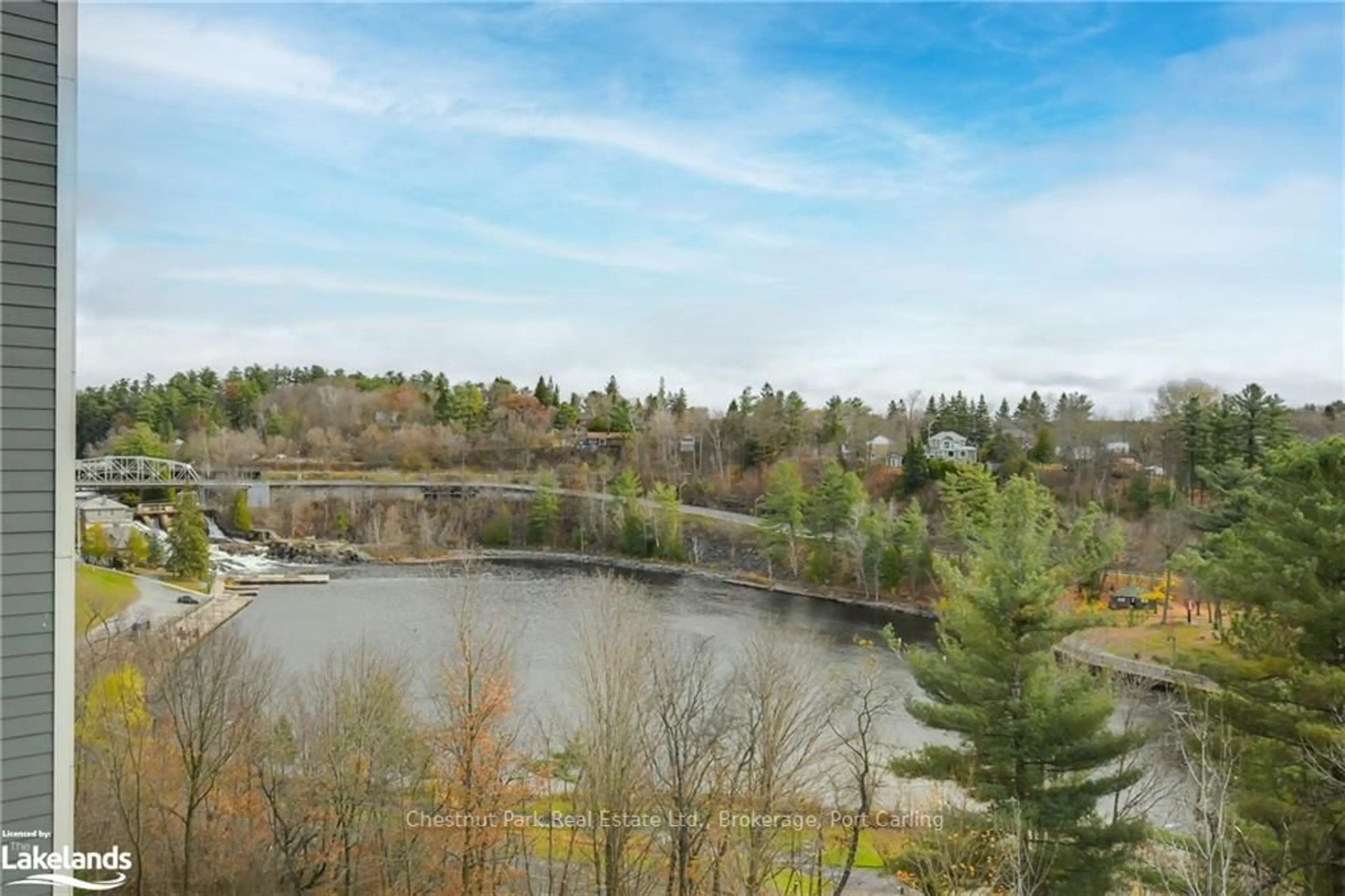 A pic from exterior of the house or condo, the view of lake or river for 10-B KIMBERLEY Ave #412, Bracebridge Ontario P1L 0A6