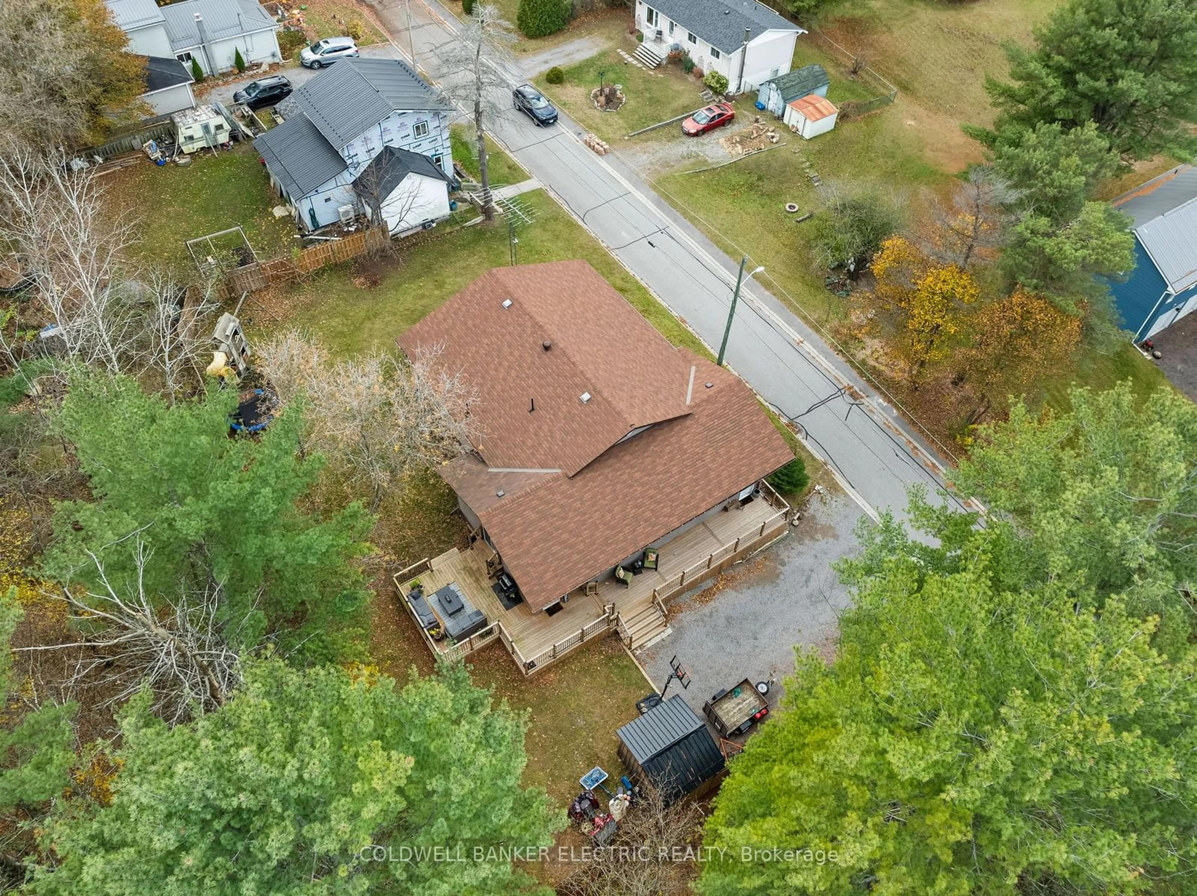 Frontside or backside of a home, the street view for 7055 Hunter St, Hamilton Township Ontario K0L 1E0