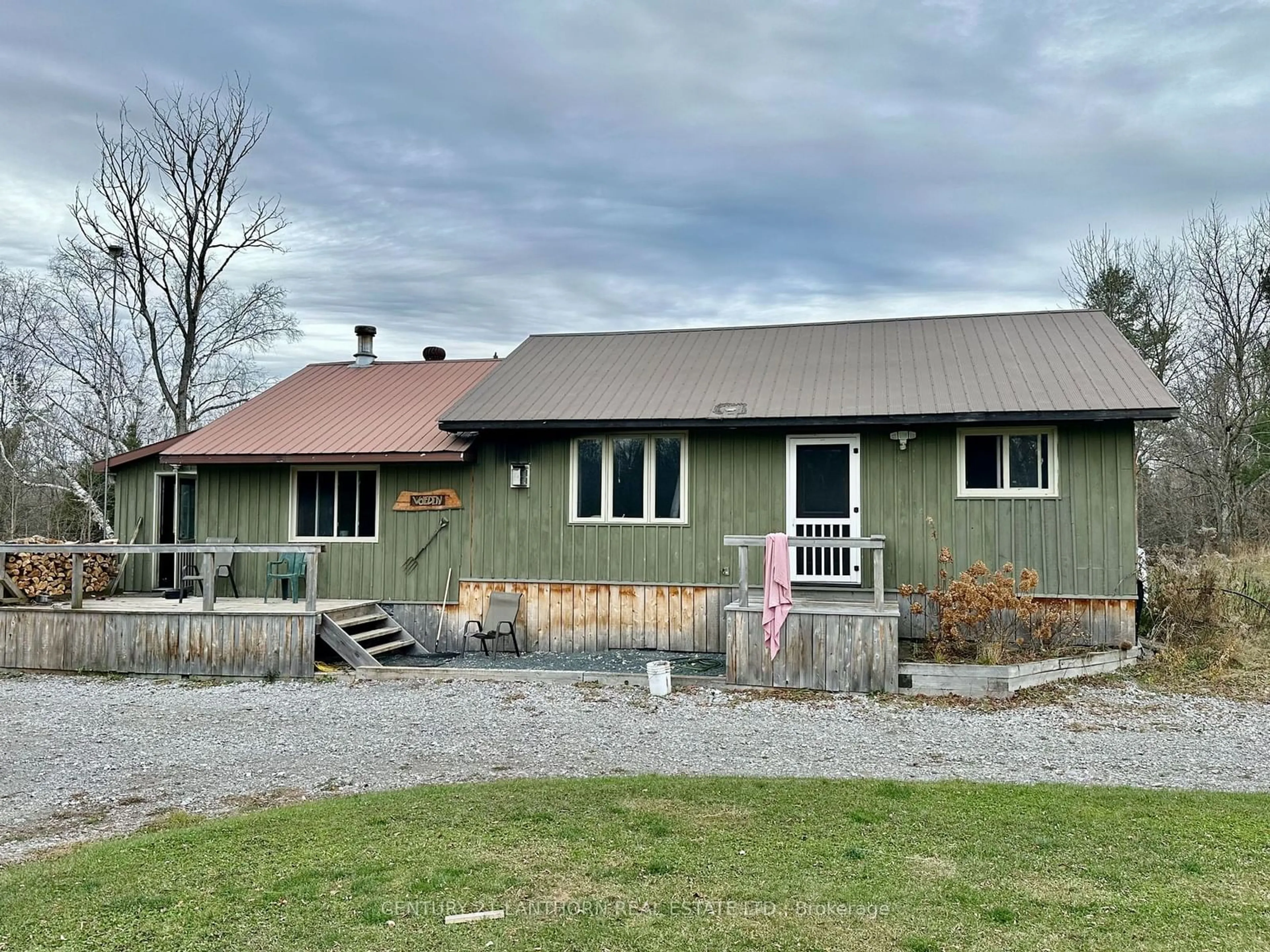 Frontside or backside of a home, cottage for 589 Wolf Lake Rd, Madoc Ontario K0K 1Y0