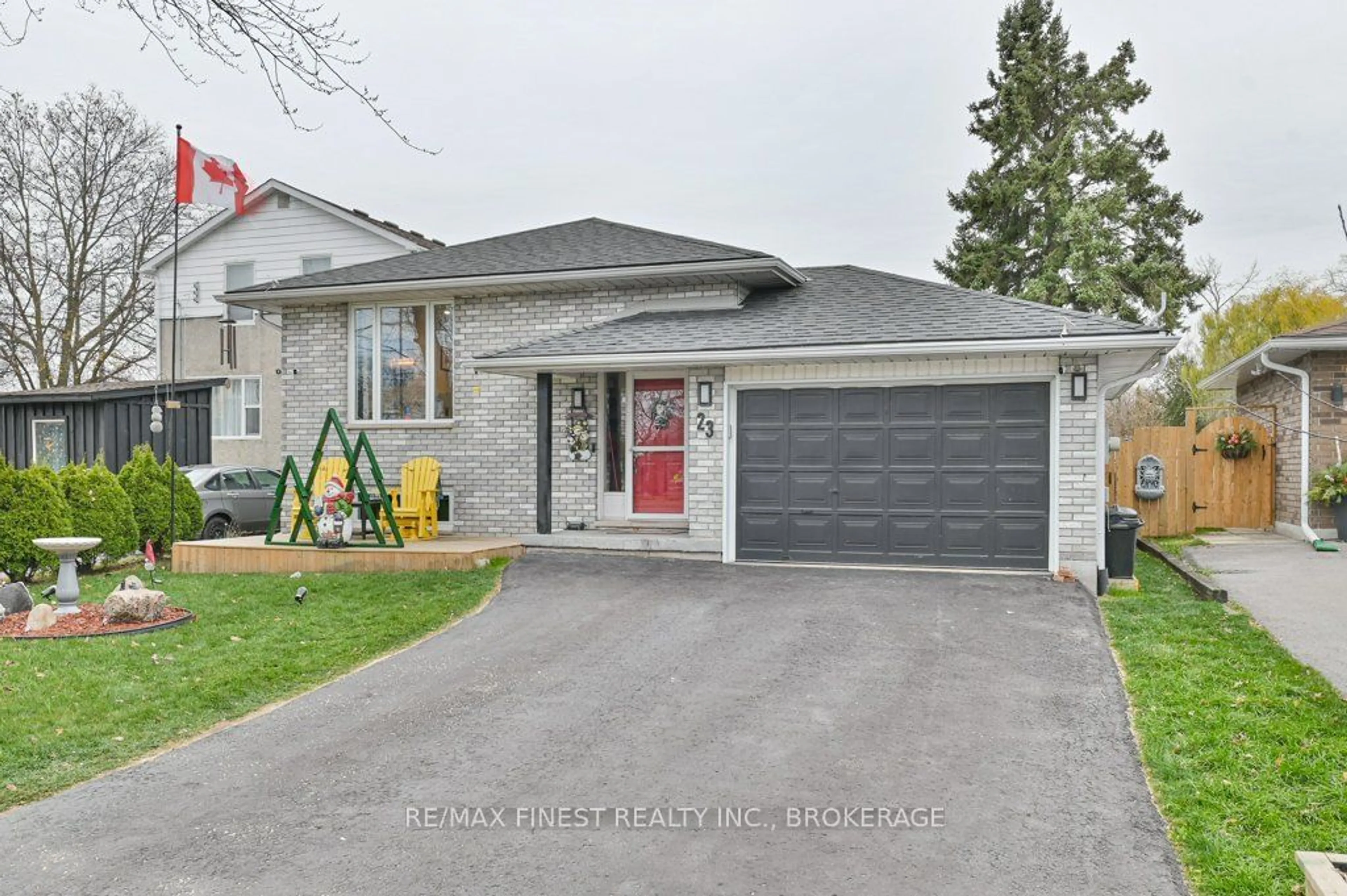 Frontside or backside of a home, the street view for 23 Cascade Blvd, Belleville Ontario K8P 4R6