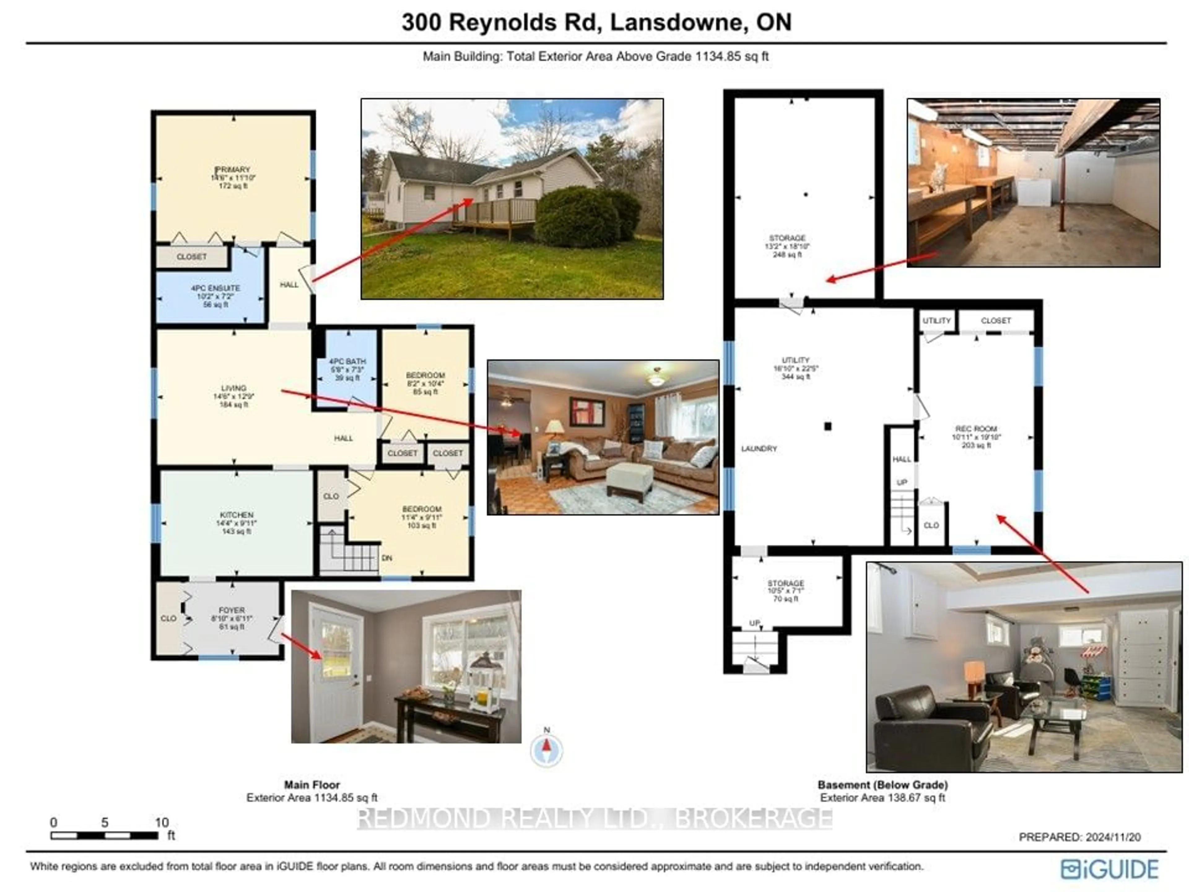 Floor plan for 300 Reynolds Rd, Leeds & Grenville Ontario K0E 1L0