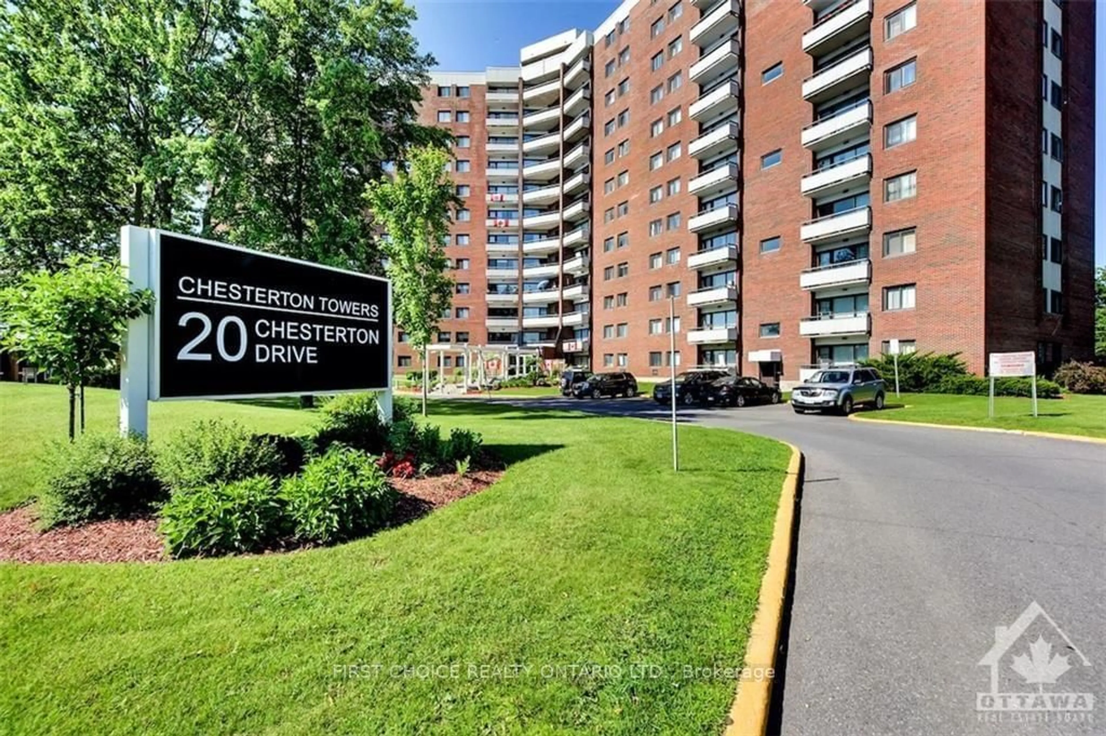 A pic from exterior of the house or condo, the front or back of building for 20 CHESTERTON Dr #316, Cityview - Parkwoods Hills - Rideau Shore Ontario K2E 6Z7