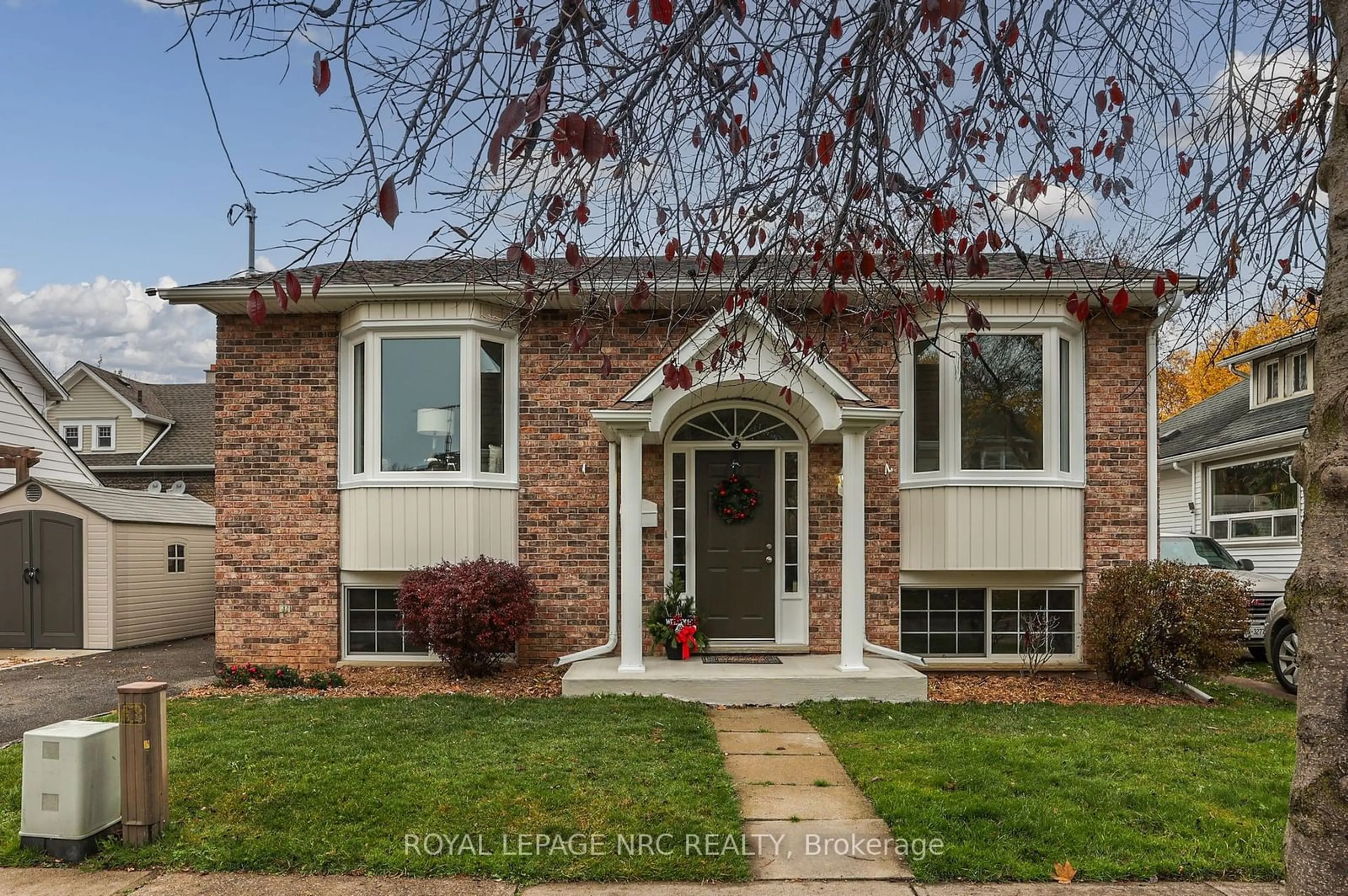 Home with brick exterior material for 1 Colbey St, St. Catharines Ontario L2R 1N1