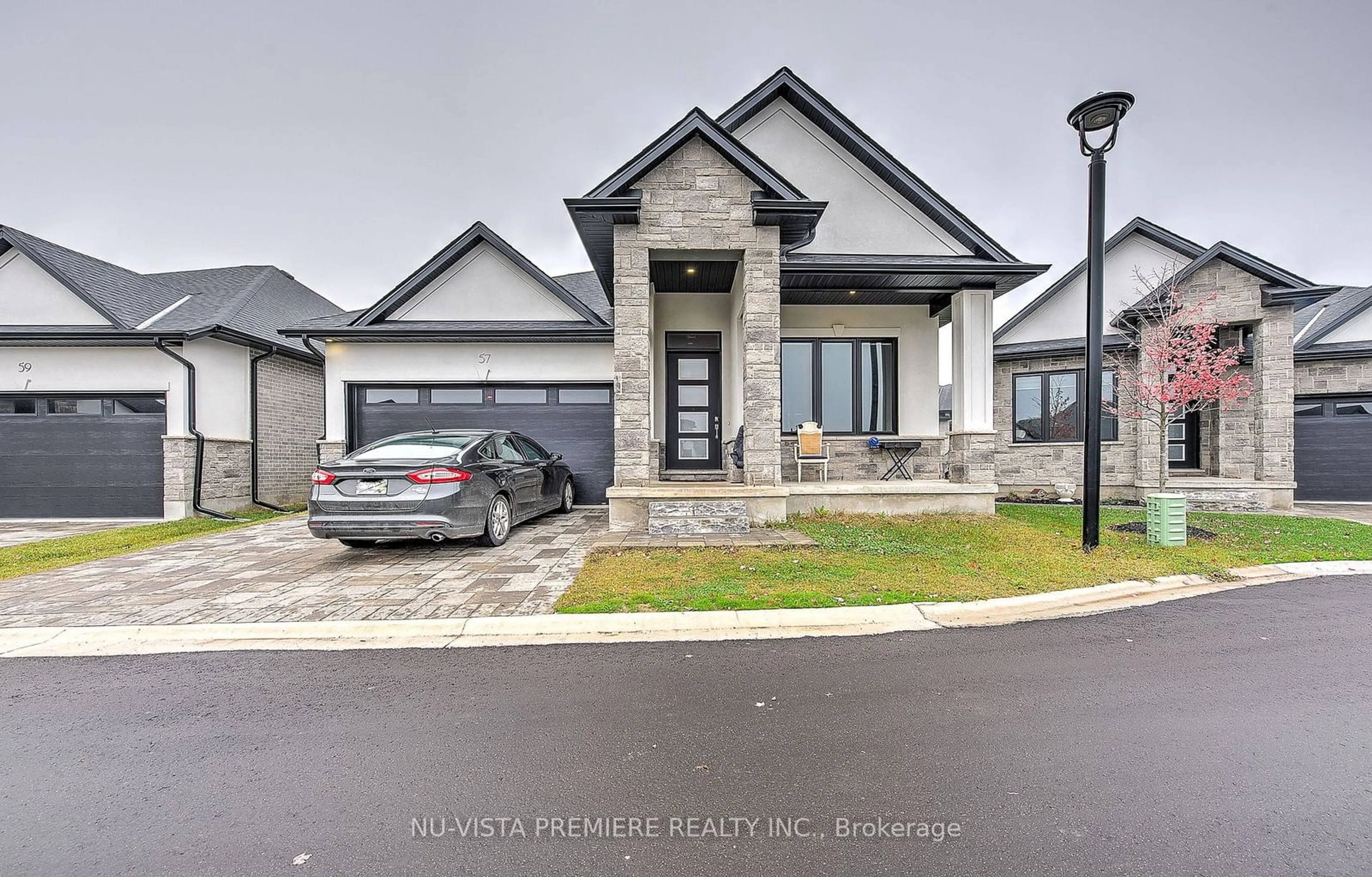 Frontside or backside of a home, the street view for 6990 CLAYTON Walk #57, London Ontario N6P 0B2