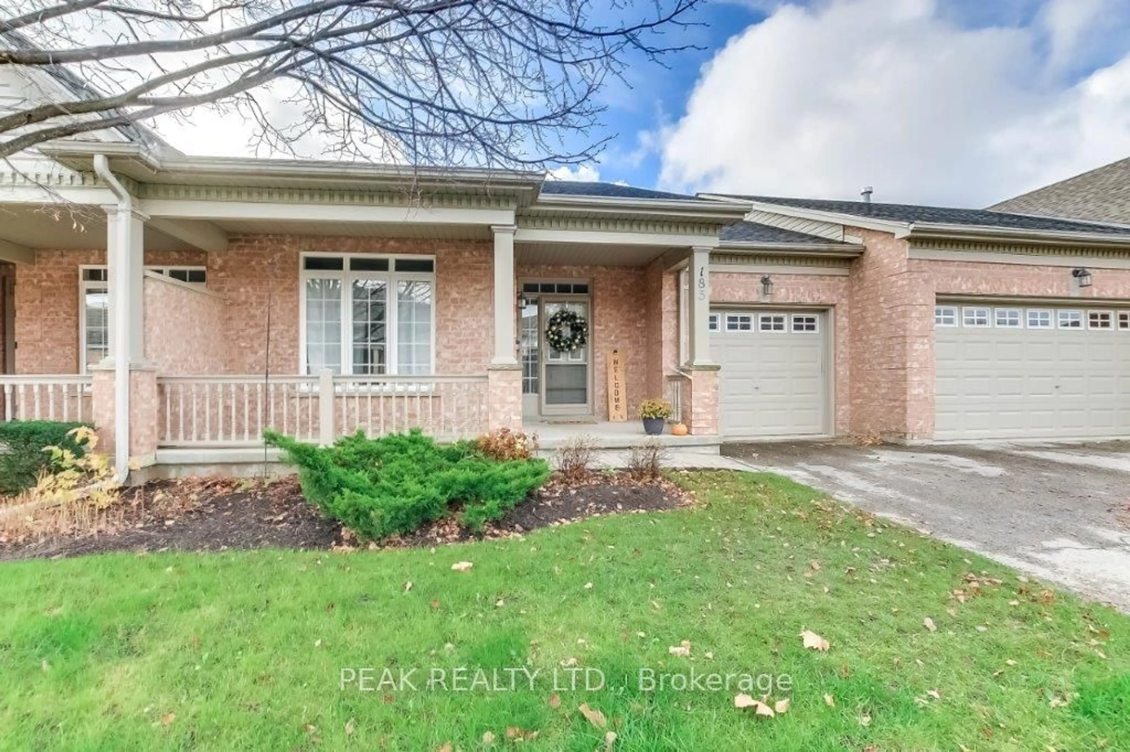 Home with brick exterior material for 2025 Meadowgate Blvd #185, London Ontario N6M 1K9