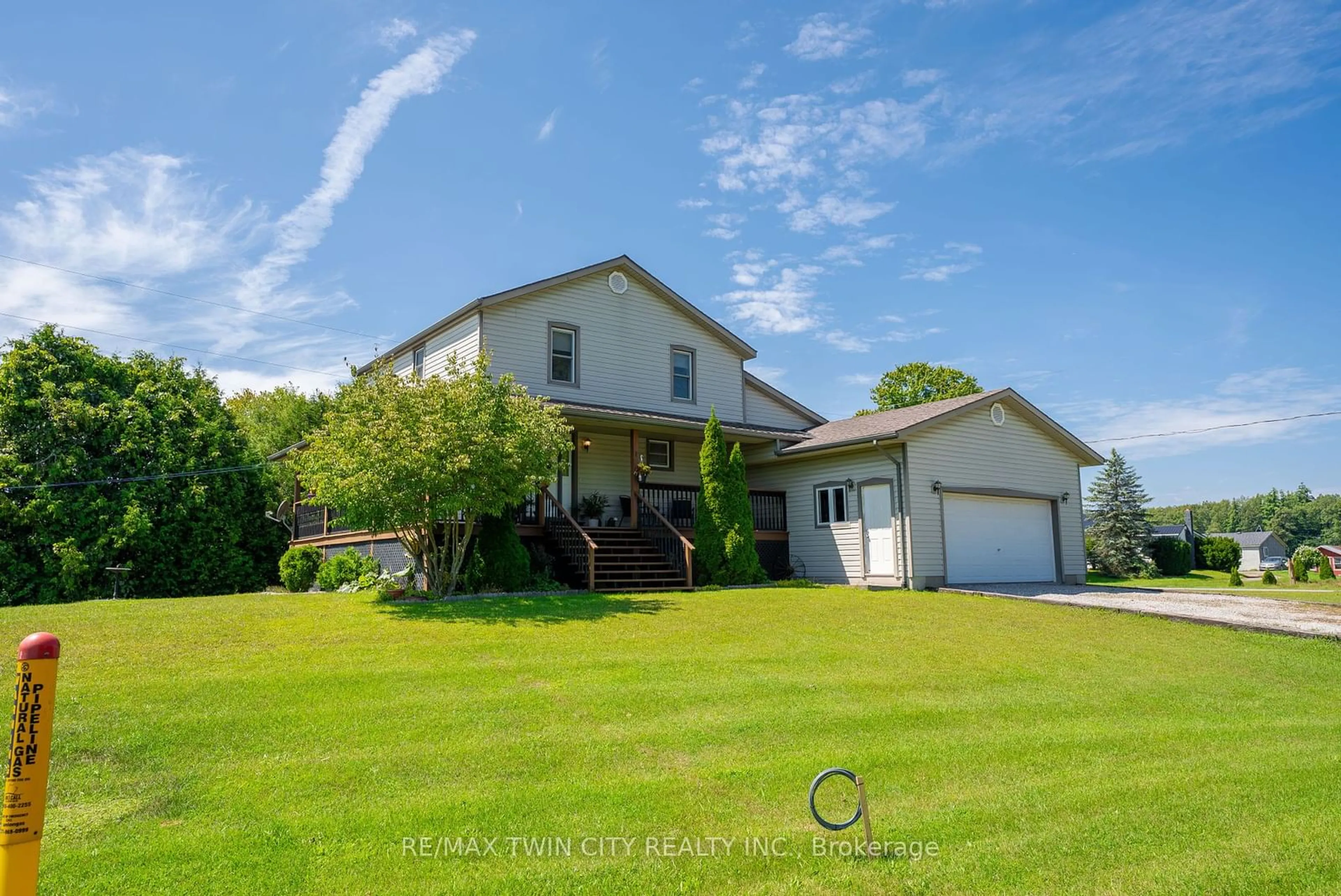 Frontside or backside of a home, cottage for 1845 Charlotteville Line, Norfolk Ontario N3Y 4J9