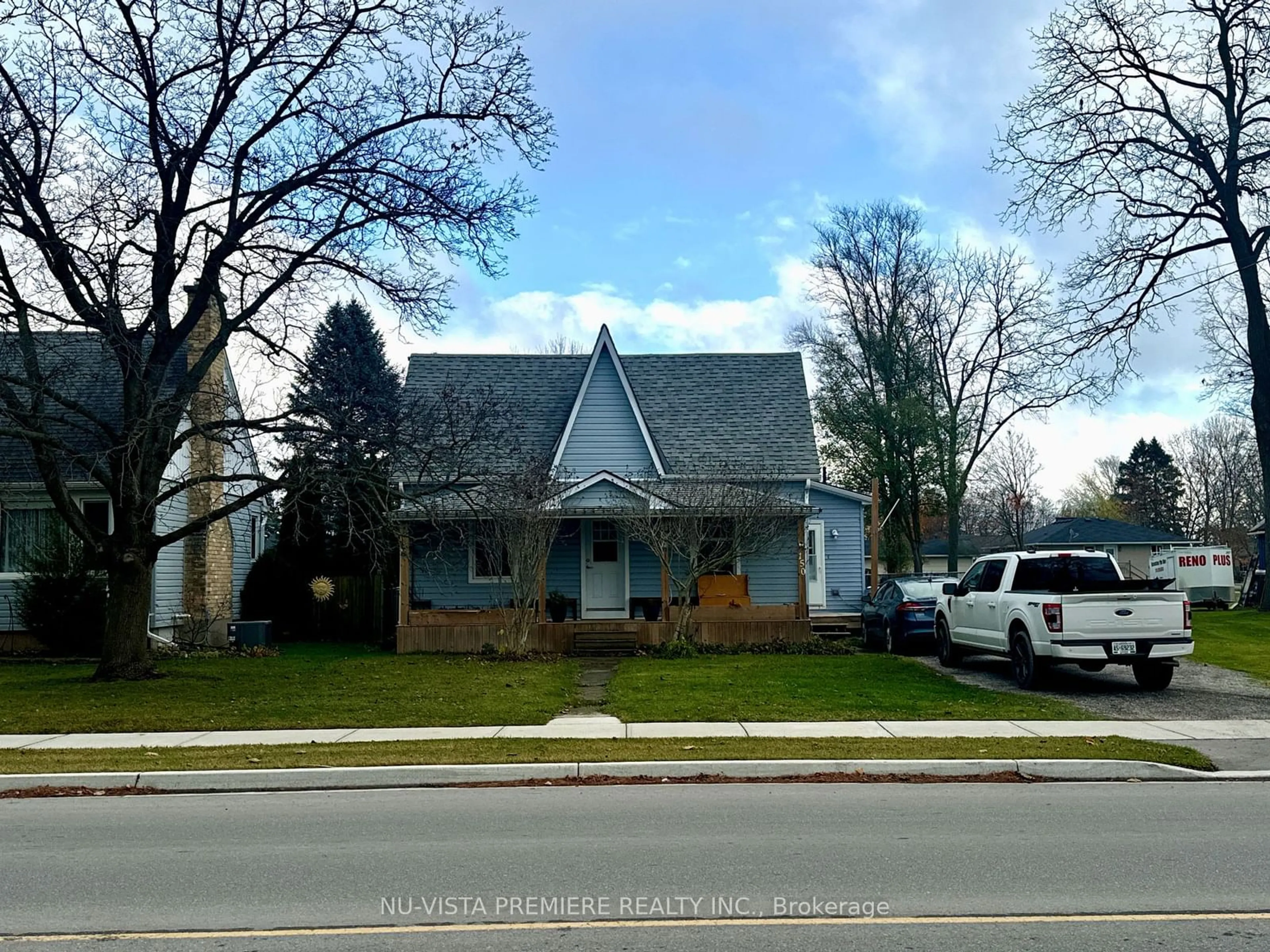 Frontside or backside of a home, the street view for 150 MAIN St, North Middlesex Ontario N0M 2K0