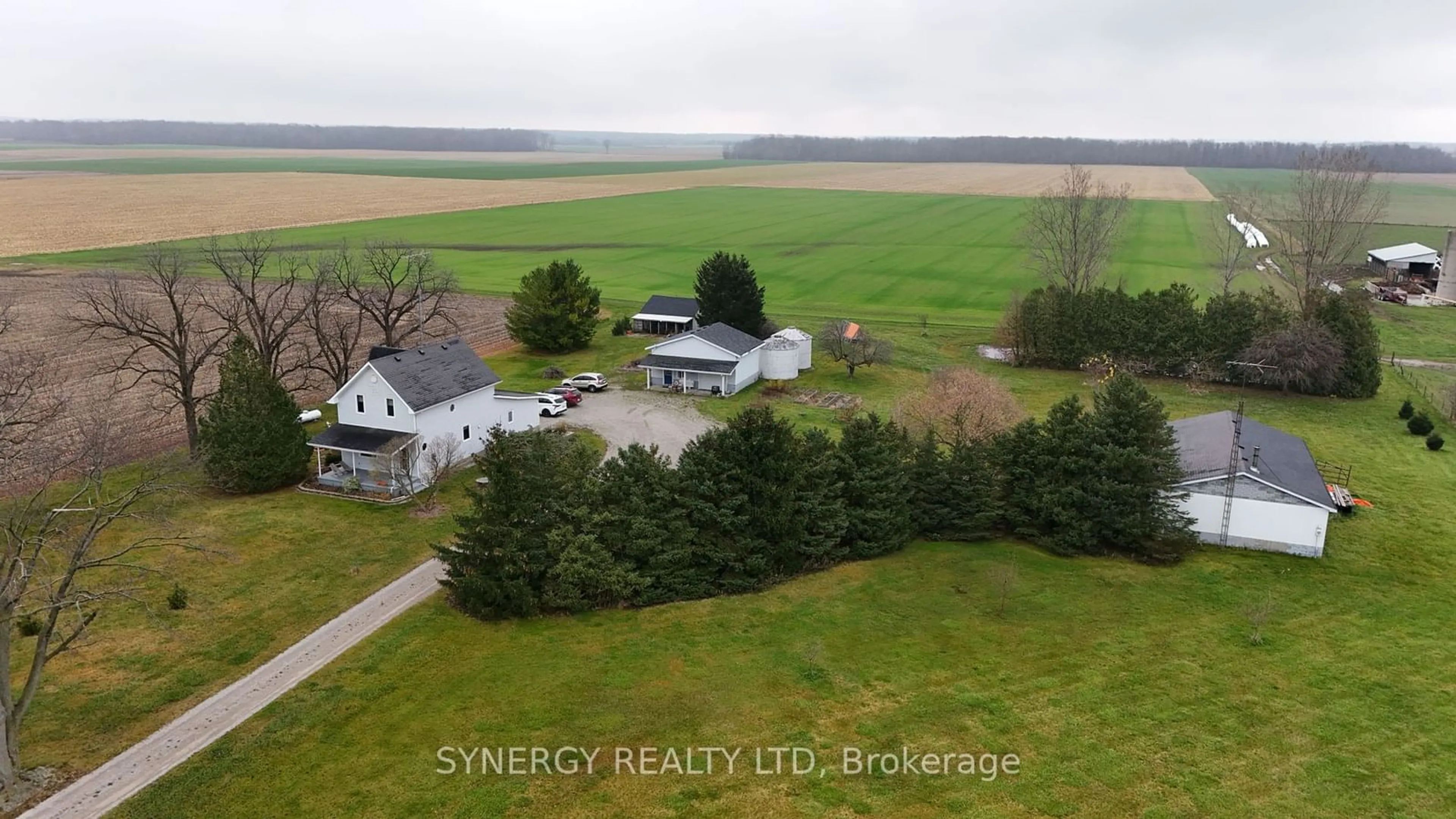 Frontside or backside of a home, the fenced backyard for 5819 London Line, Plympton-Wyoming Ontario N0N 1T0