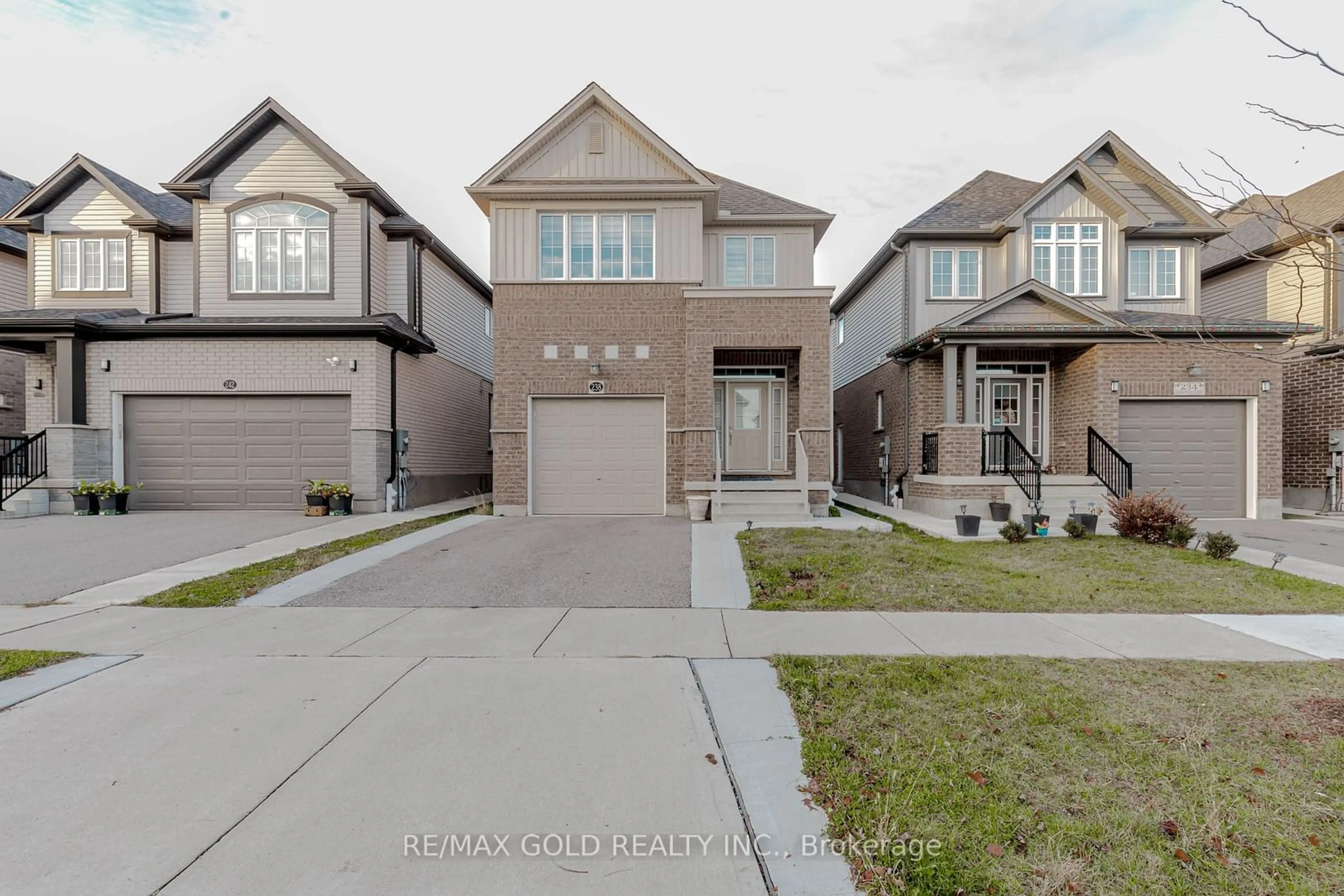 Frontside or backside of a home, the street view for 238 Sedgewood St, Kitchener Ontario N2P 0H9