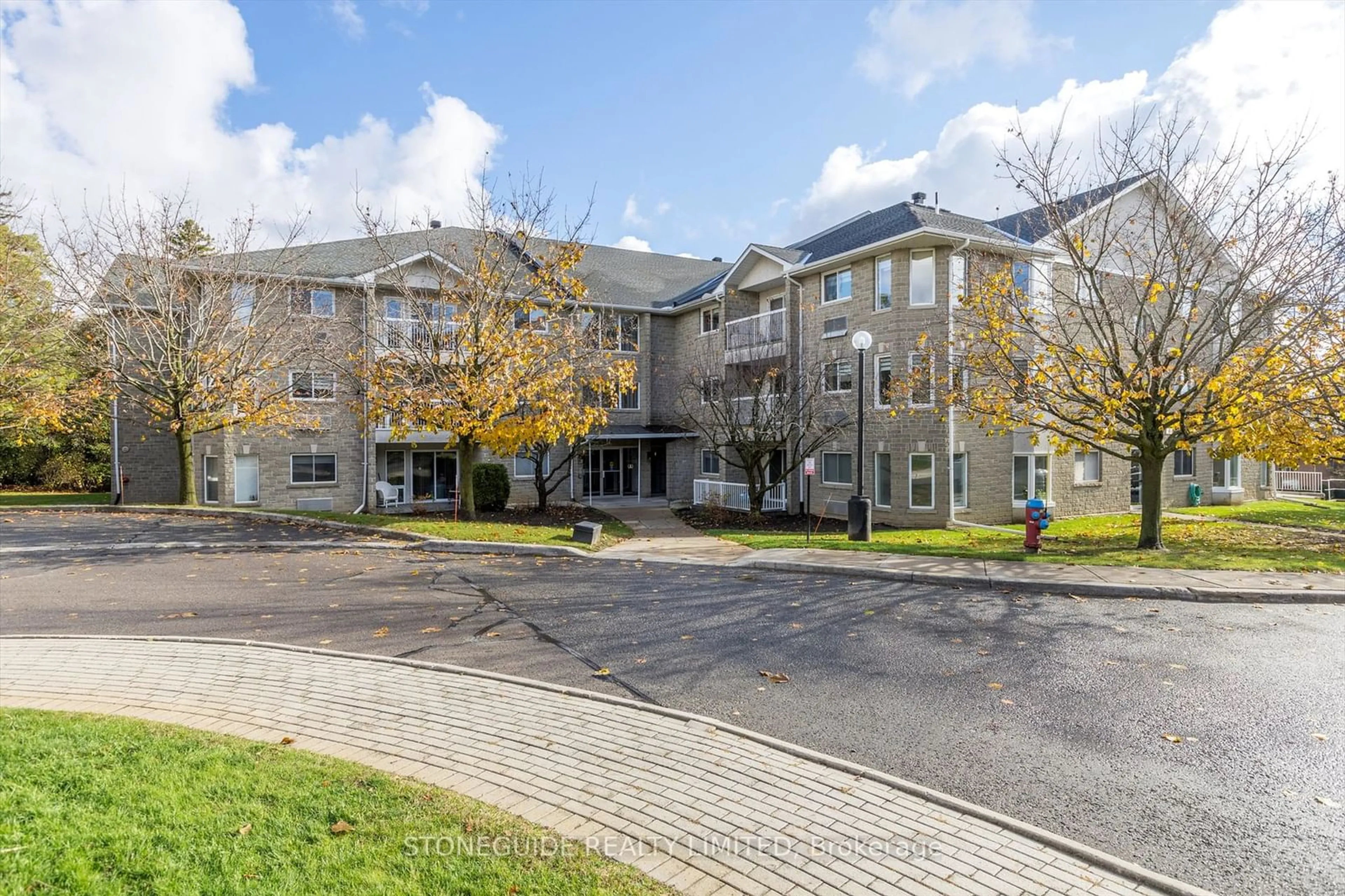 A pic from exterior of the house or condo, the front or back of building for 1099 Clonsilla Ave #116A, Peterborough Ontario K9J 8L8